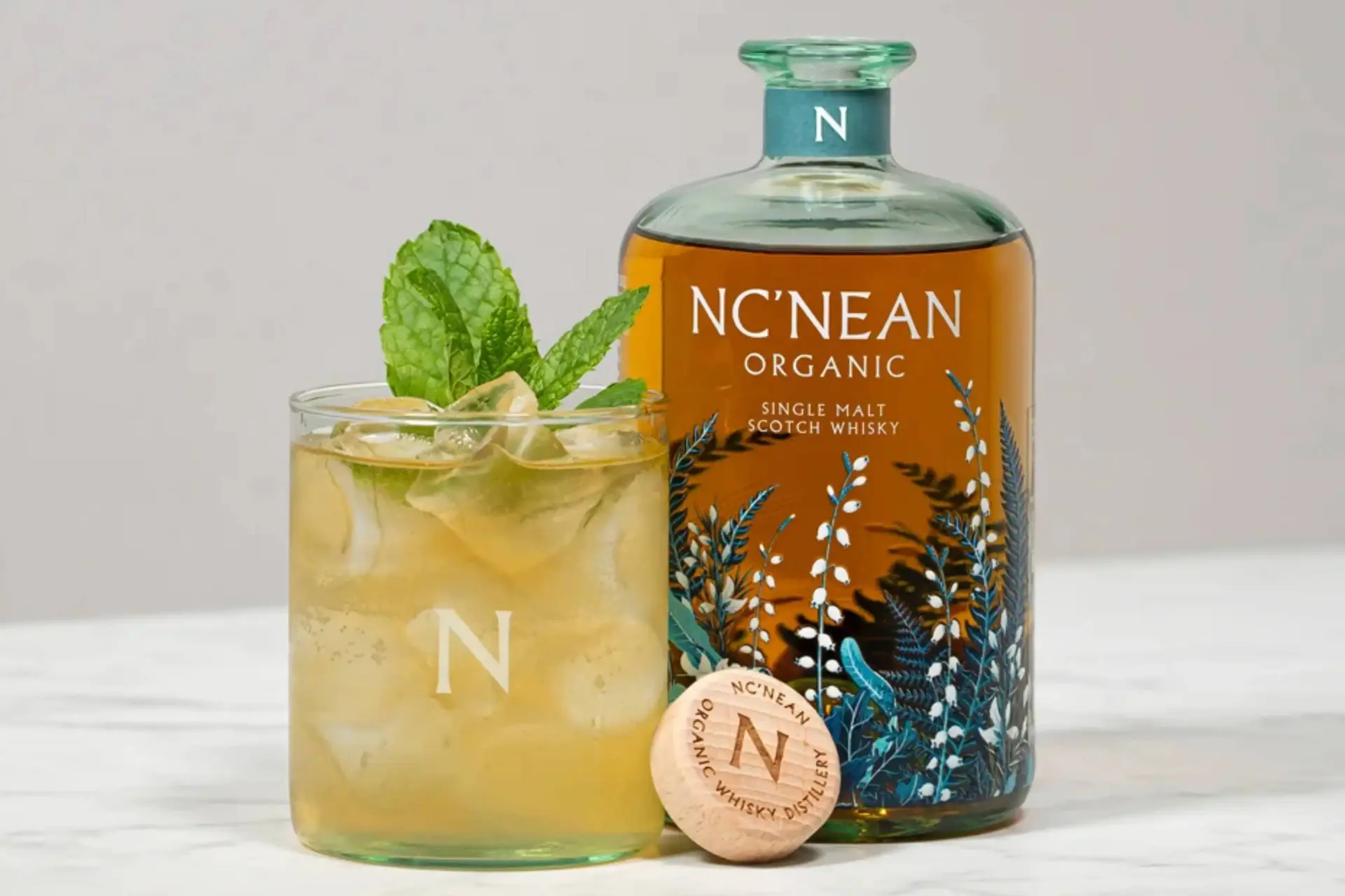 NcNean whisky Glass