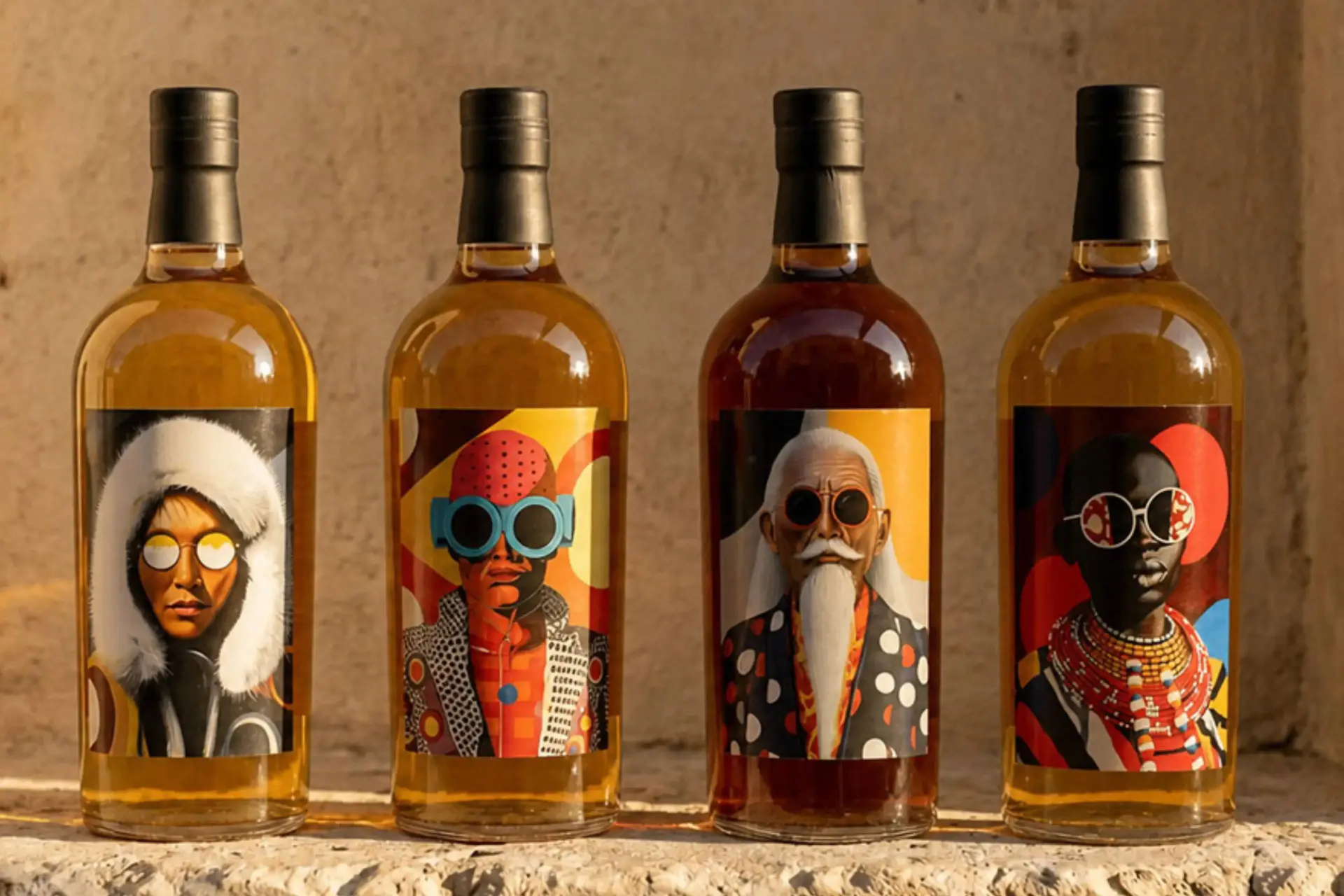 Italian whisky brand pairs Scotch drams with pop icons
