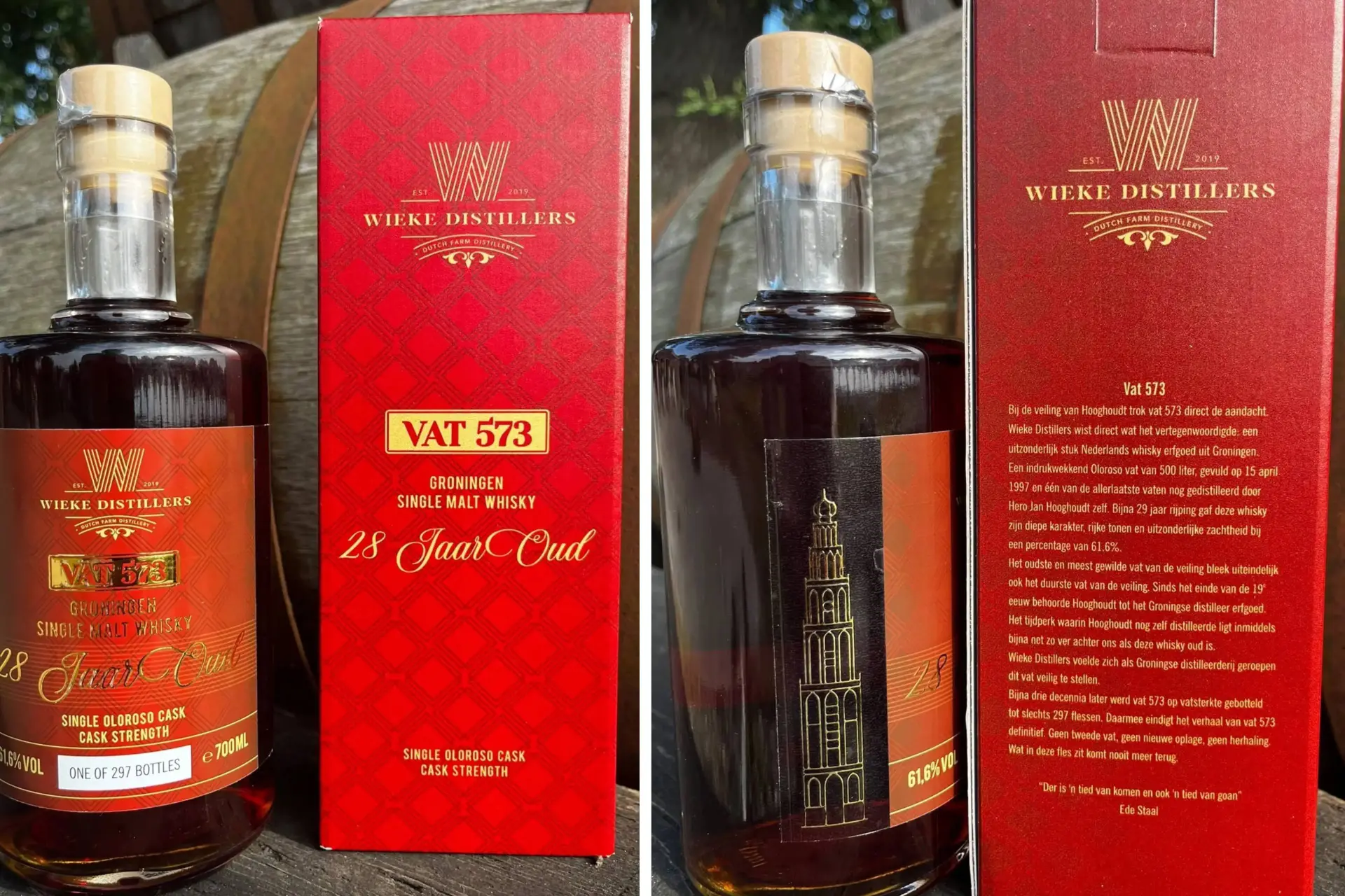 Wieke vat 573 whisky