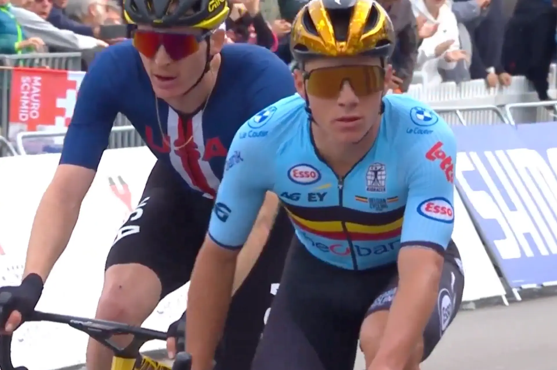 Evenepoel na wereldtitel Pogacar: 'Dit is abnormaal, heb er weinig aan toe te voegen'