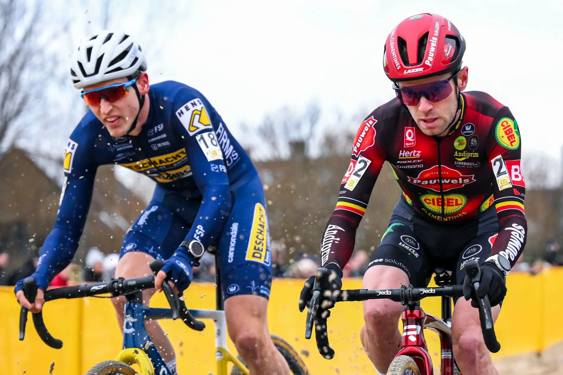 VIDEO. Ruzie tussen Eli Iserbyt en Toon Aerts in Lille