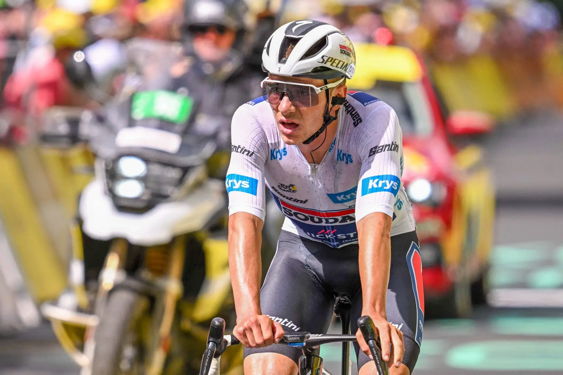 Profrenner doet boekje open over Remco Evenepoel: 'Hij was aan het mokken als een kind'