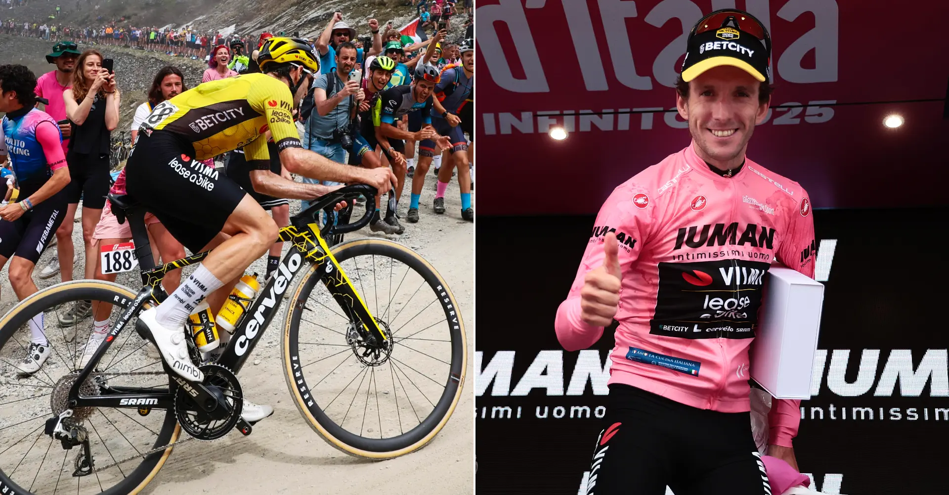 Simon Yates strooit met lof naar Wout van Aert na Giro-winst: 'Het is een sprookje'