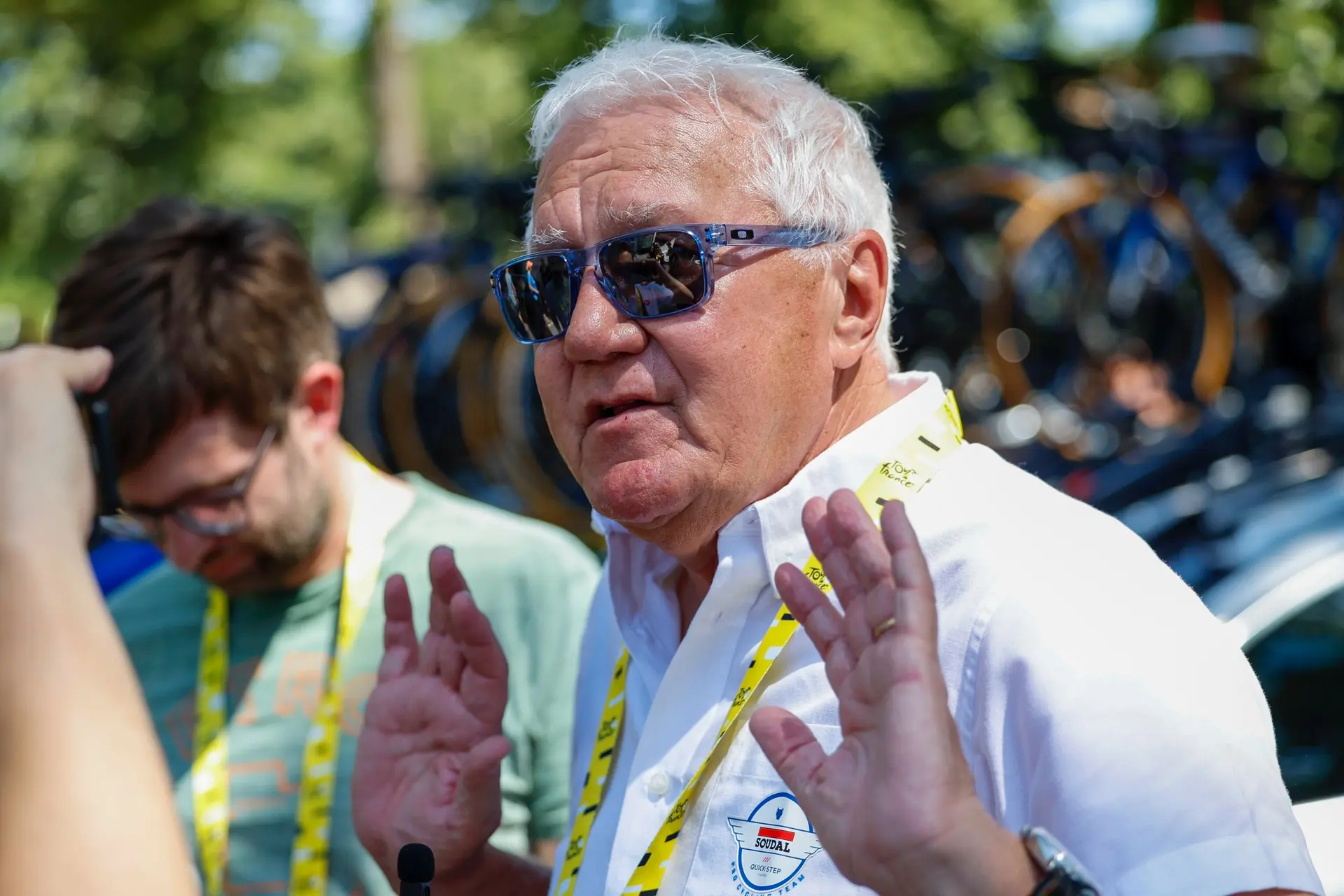 'Remco zei dat hij nooit zou weggaan': Lefevere praat dan toch over transfer Evenepoel