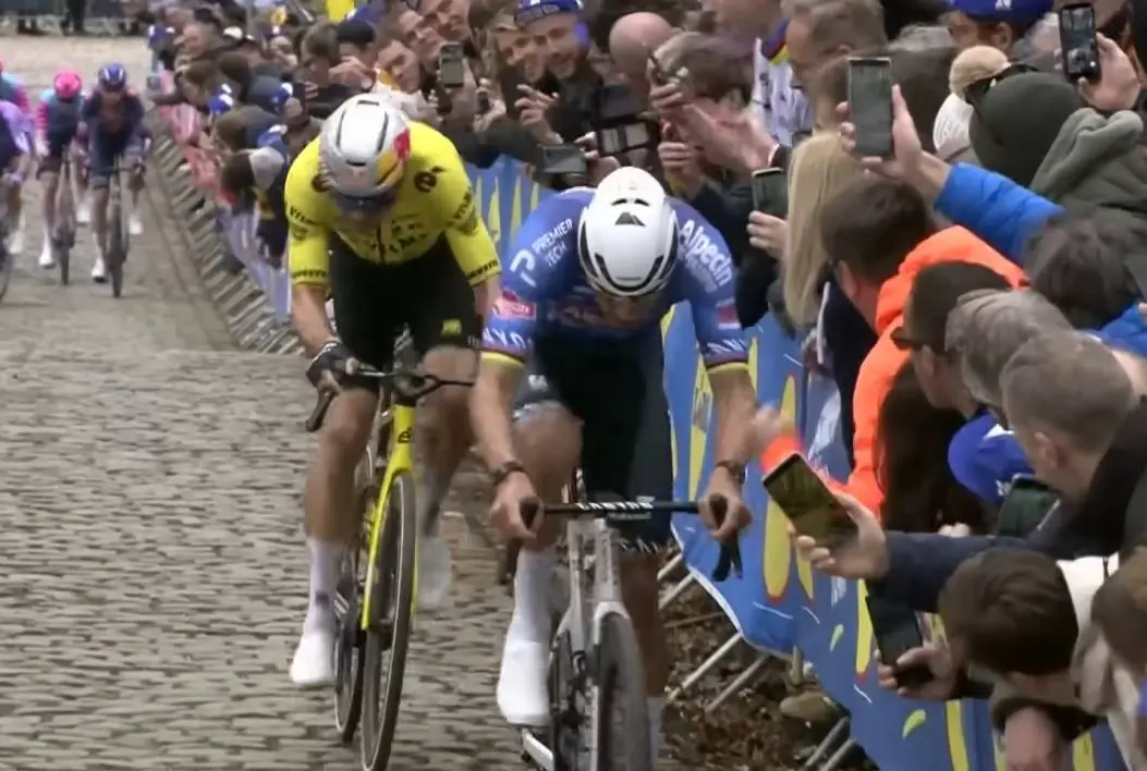 De hartslag van Mathieu van der Poel tijdens 'In Flanders Fields' geanalyseerd: "Dat leek niet de bedoeling"