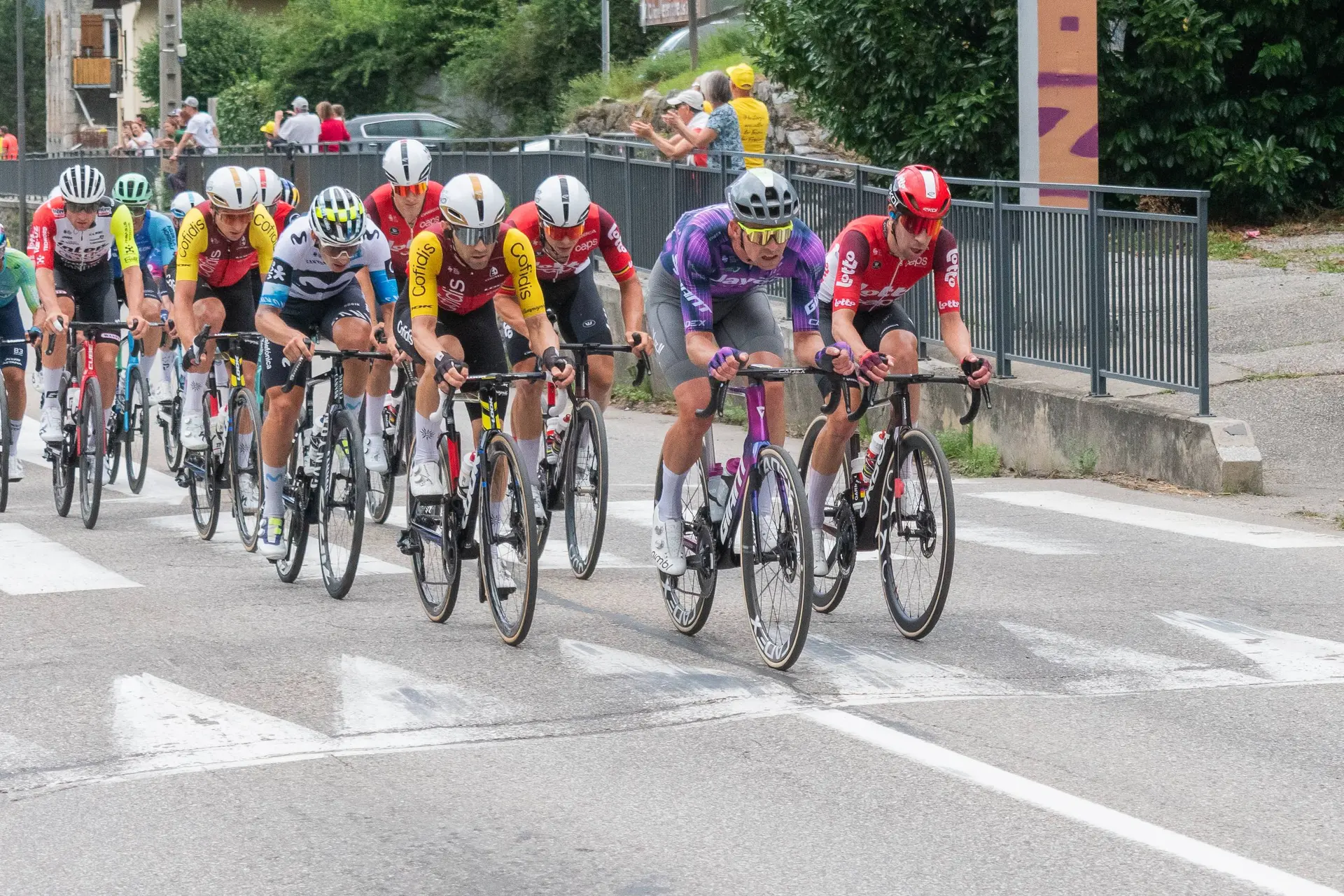 Actiebeeld Tour de France