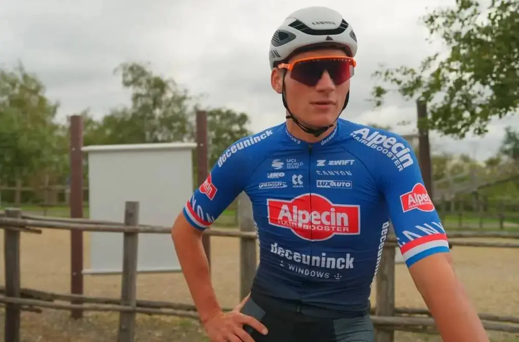 Mathieu van der Poel in Alpecin trui