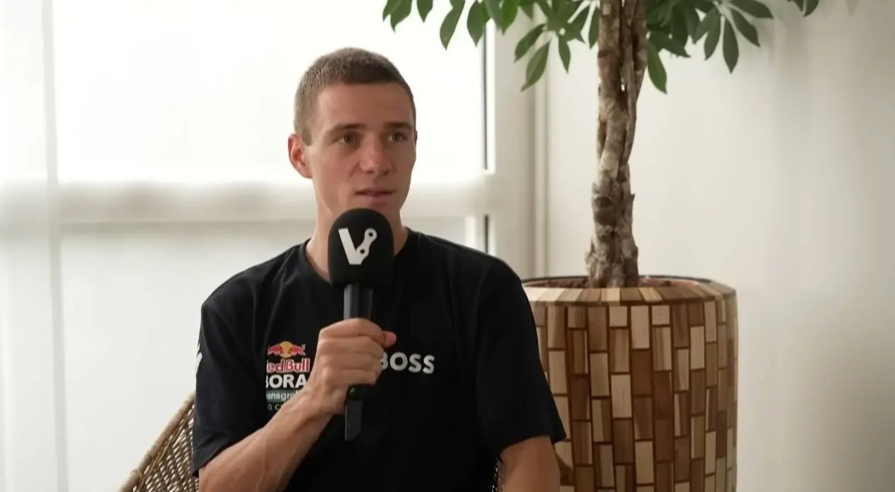 Remco Evenepoel interview Sporza