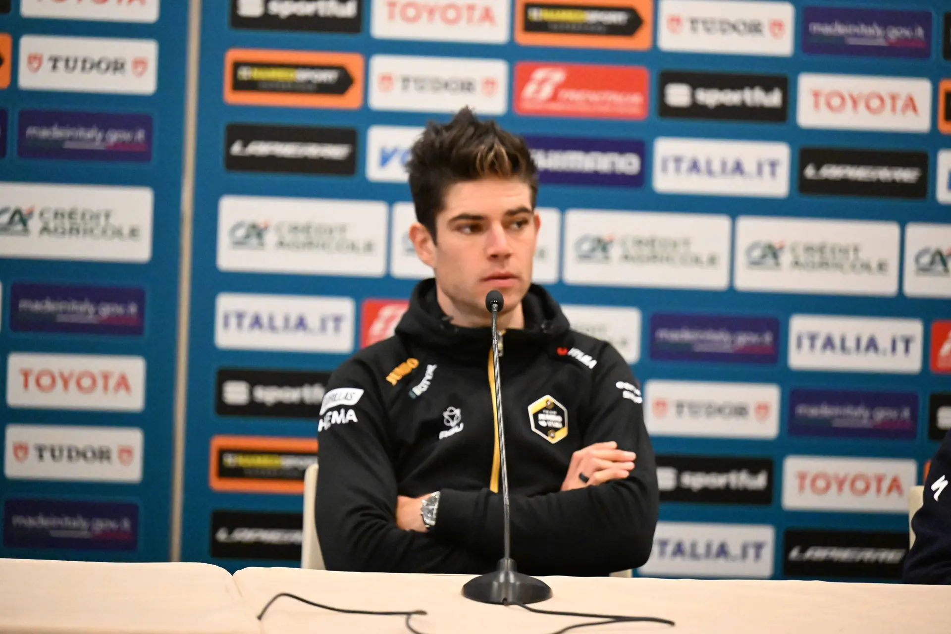Paul Herygers over de vorm van Wout van Aert: "Je merkt aan alles dat dit niet zijn hoofddoel is"