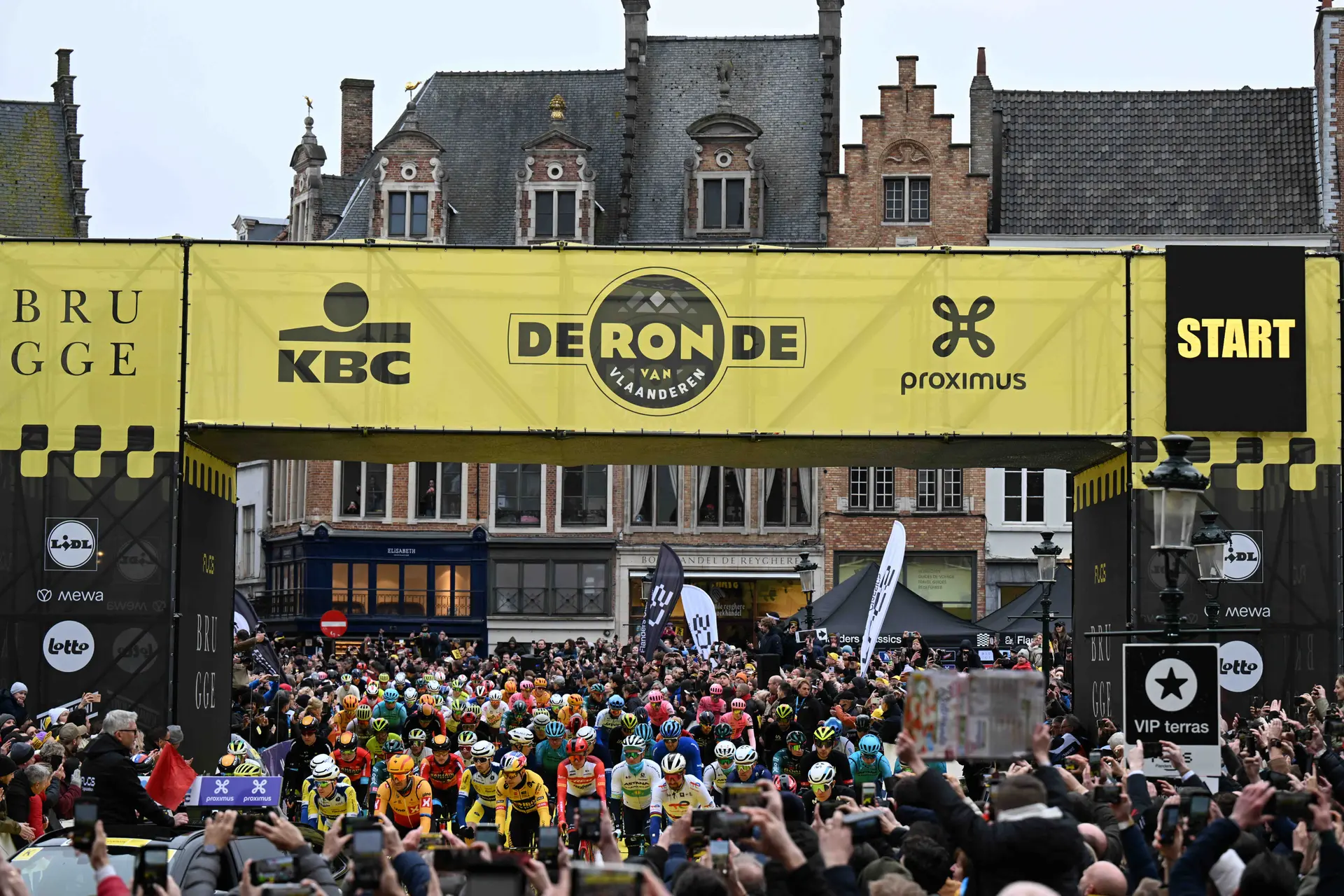 Kanarieberg en Kortekeer niet op het parcours van de Ronde van Vlaanderen 2024 vanwege veiligheidsredenen