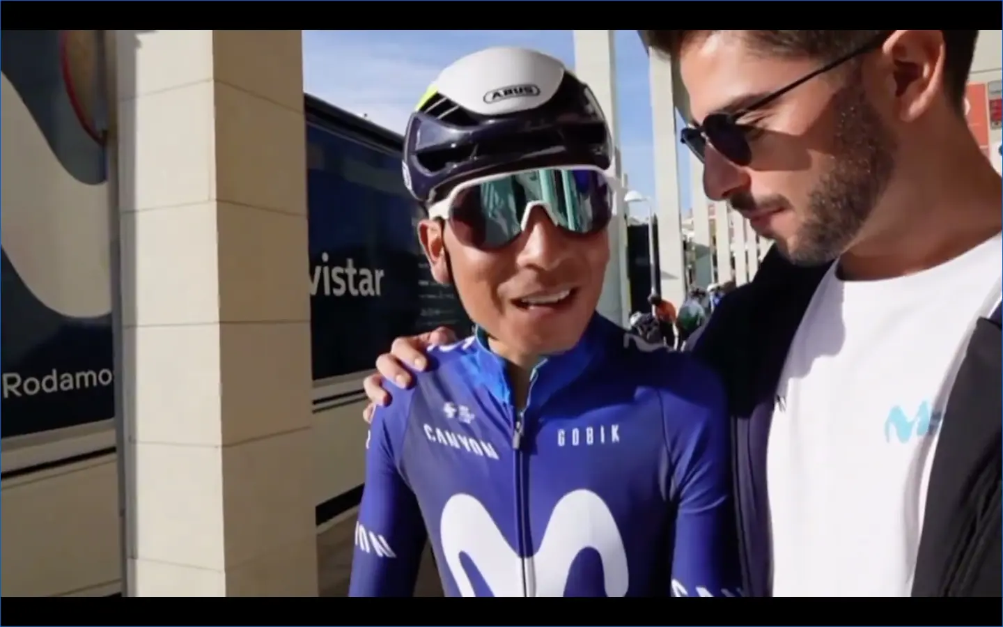 VIDEO: Alejandro Valverde en Nairo Quintana trainen samen voor de Tour Colombia