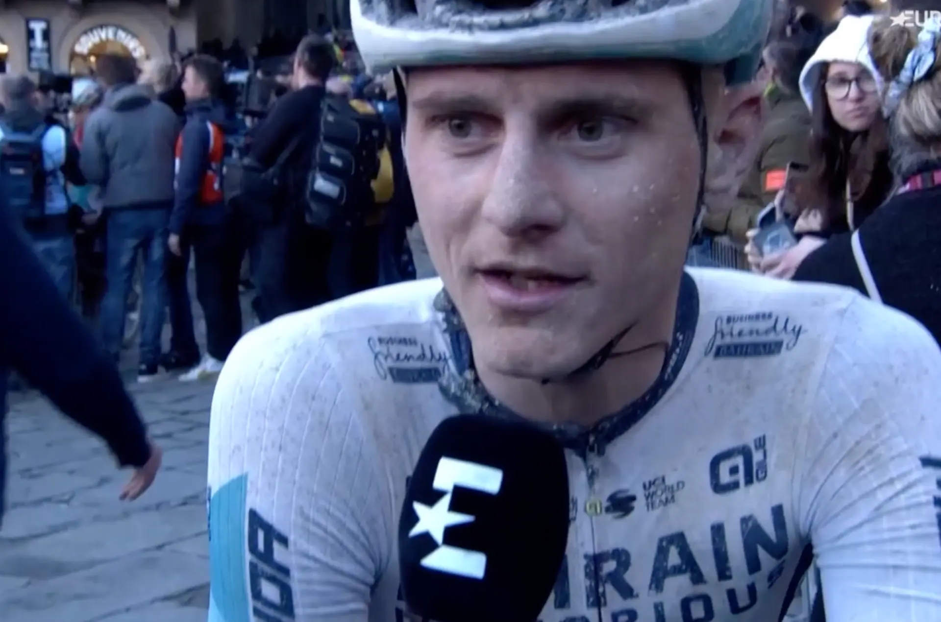 Matej Mohoric slaagt er niet in om Milano-Sanremo voor de tweede keer te winnen met een late aanval: "Ik kwam erachter dat het de enige manier voor mij was om te winnen vandaag"