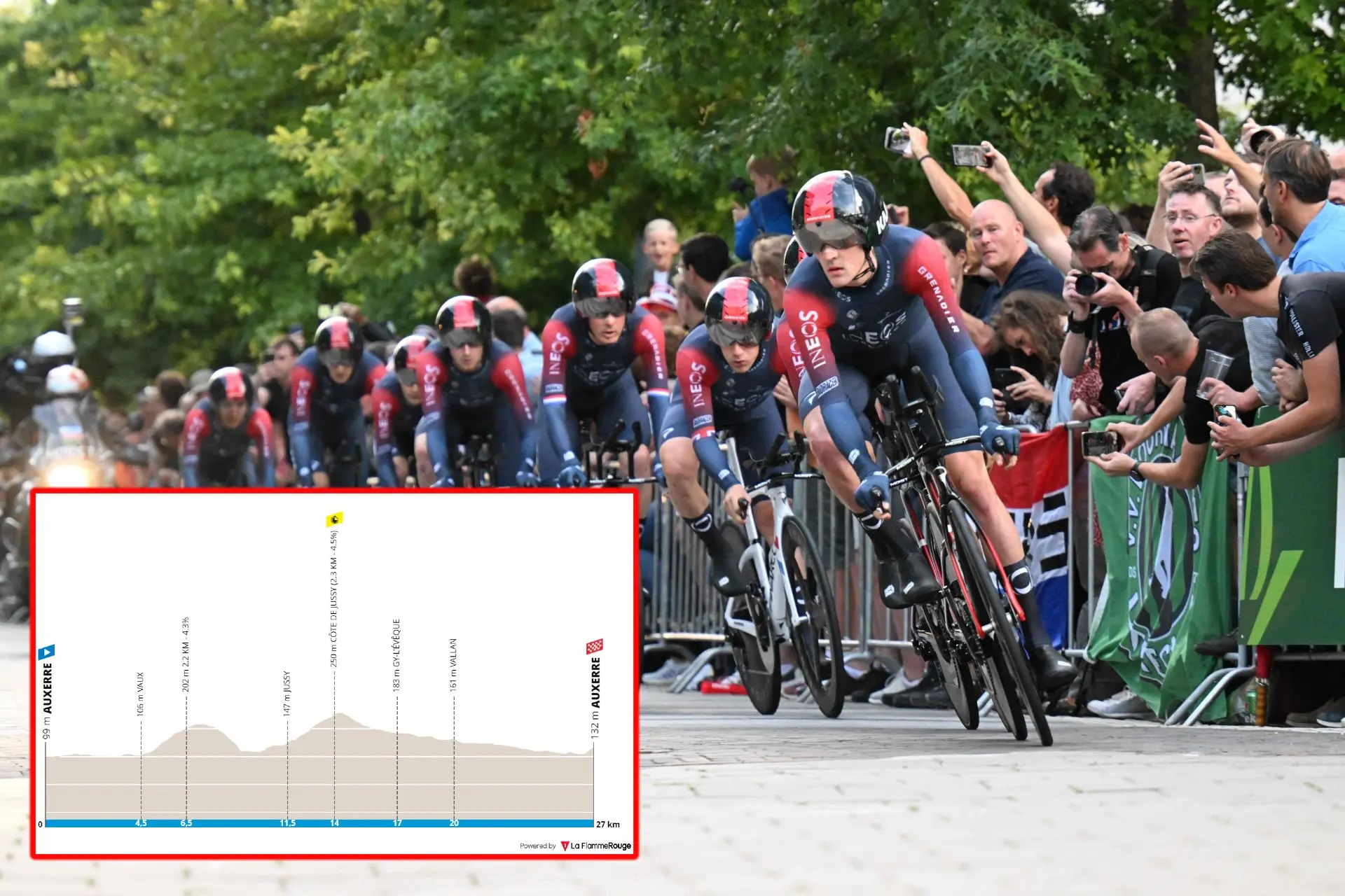 VOORBESCHOUWING | Parijs-Nice 2024 etappe 3 - Heuvelachtige ploegentijdrit een belangrijke uitdaging voor de favorieten Evenepoel en Roglic