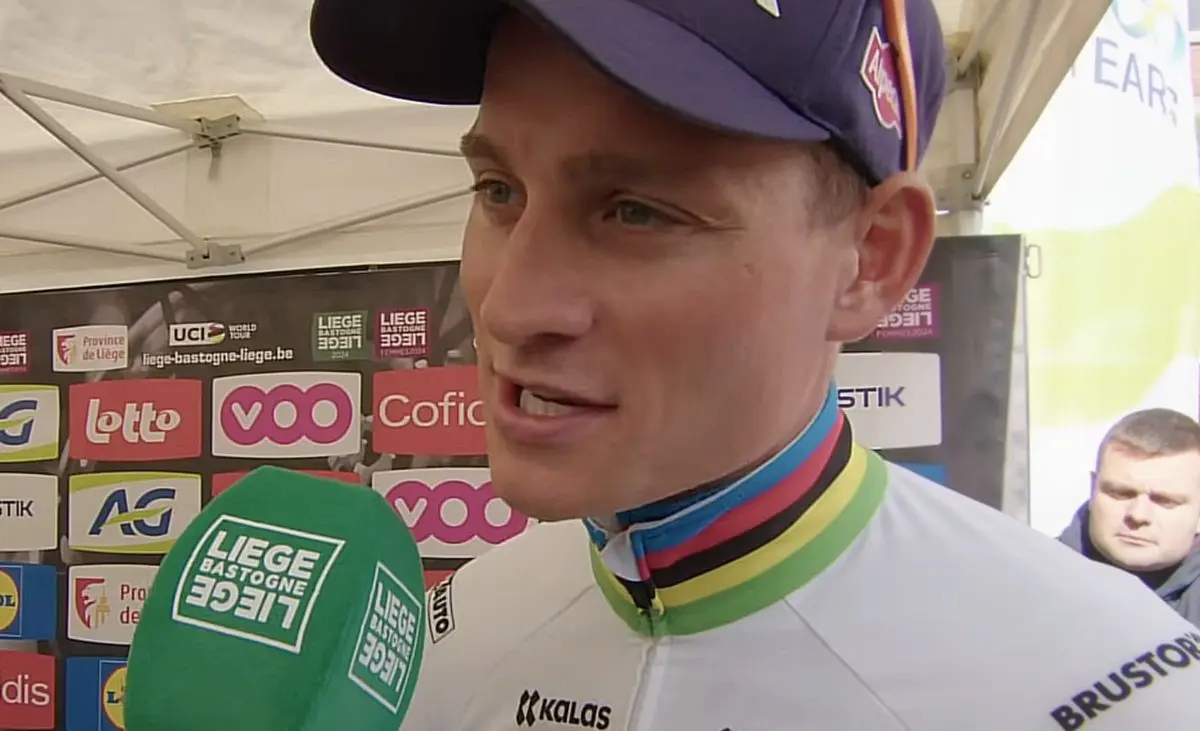"Het was een uitzonderlijk zware en hete dag" - Mathieu van der Poel in de problemen op openingsdag Tour de France