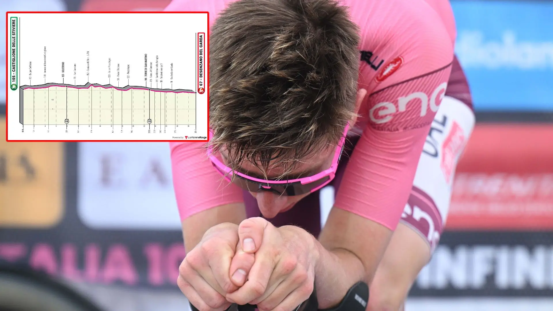 VOORBESCHOUWING | Giro d'Italia 2024 etappe 14 - Rematch tussen Tadej Pogacar en Filippo Ganna in tweede tijdrit?
