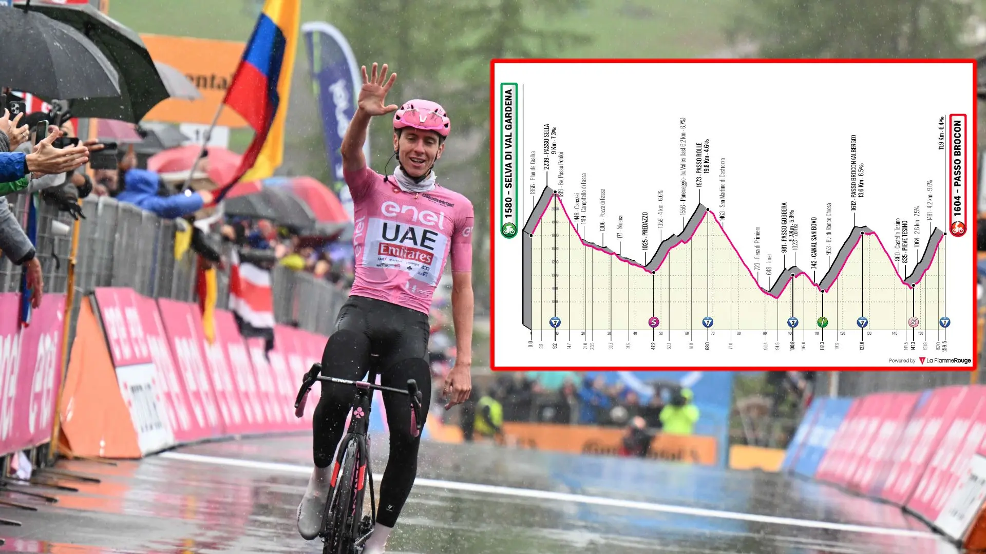 VOORBESCHOUWING | Giro d'Italia 2024 etappe 17 - Zesde ritzege voor Tadej Pogacar of is het een dag voor de kopgroep?