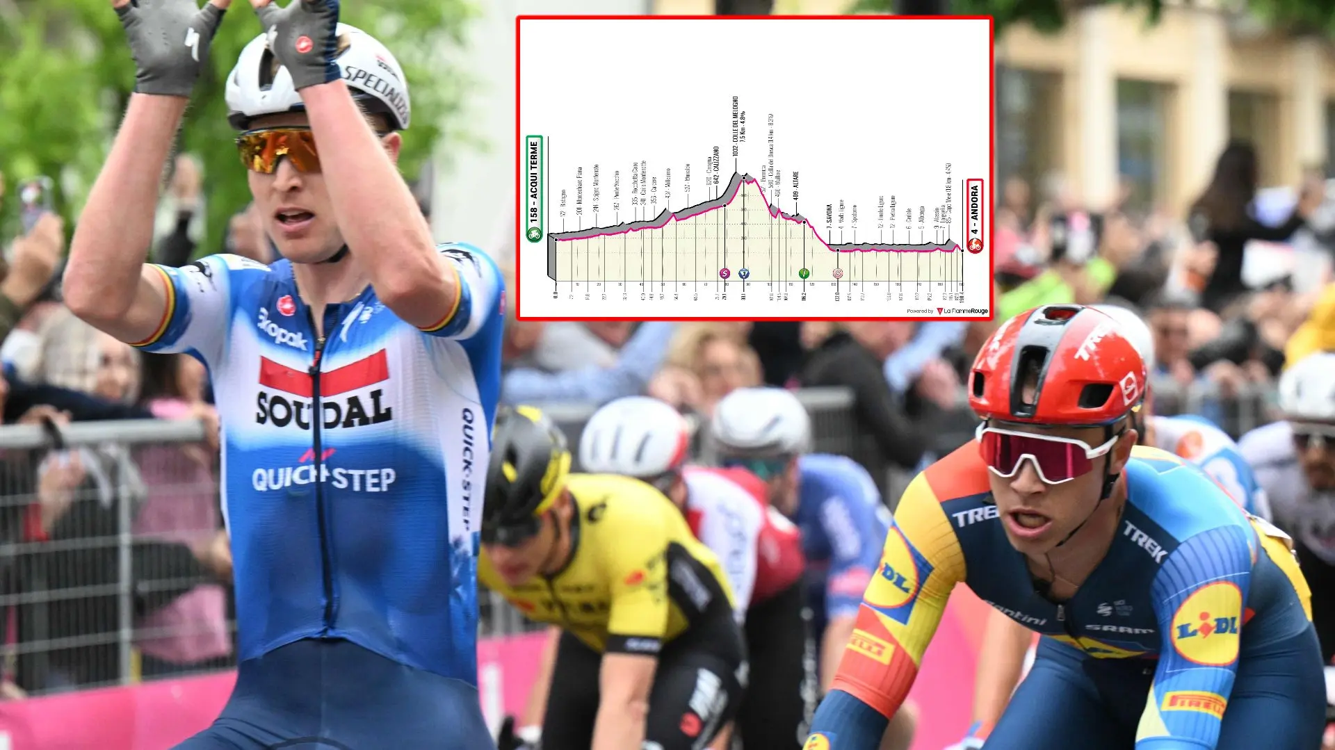 VOORBESCHOUWING | Giro d'Italia 2024 etappe 4 - Wederom een massasprint verwacht, of kan Tadej Pogacar weer verrassen met een aanval?