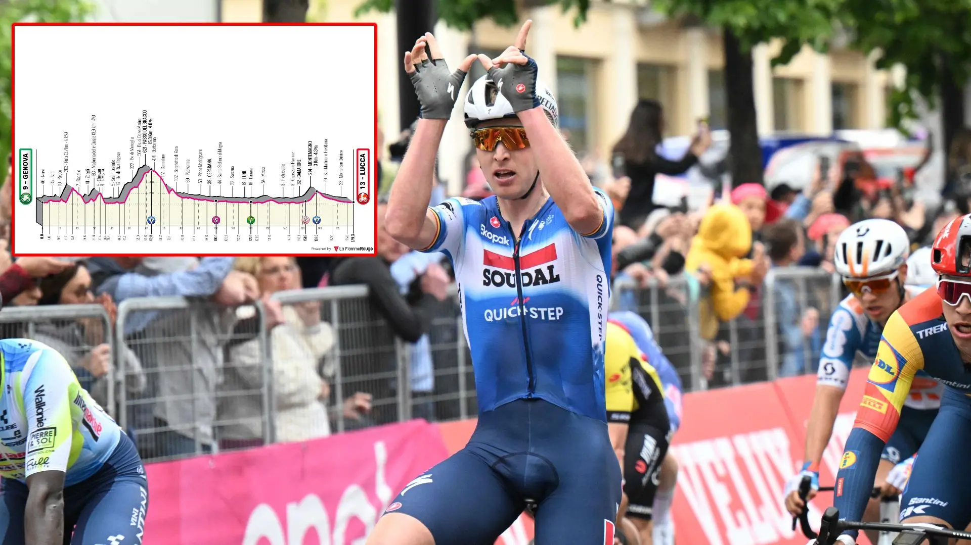 VOORBESCHOUWING | Giro d'Italia 2024 etappe 5 - Derde sprintgevecht verwacht met Jonathan Milan, Tim Merlier, Kaden Groves en Olav Kooij