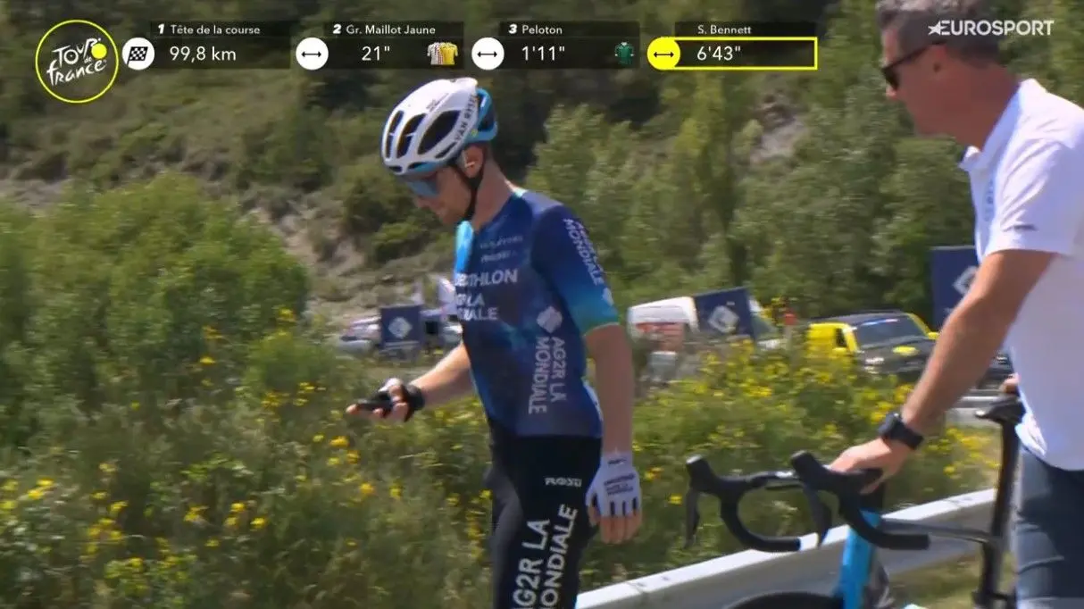 Sam Bennett en Fernando Gaviria verlaten Tour de France 2024 na laatste sprintetappe; Ook Alexey Lutsenko moet afstappen
