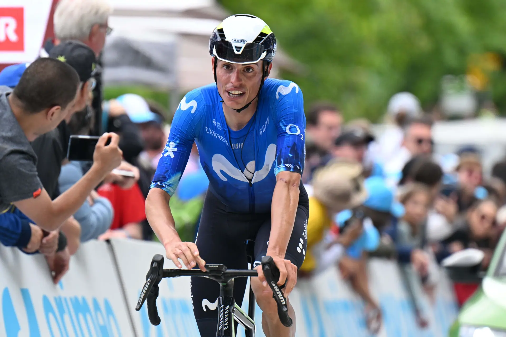 "We zullen zien wat we doen, ik heb geen idee" - Ramp voor Movistar en Enric Mas op Col du Galibier