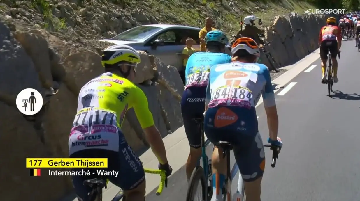 Gerben Thijssen geeft op in de Tour met meer dan 26 minuten achterstand in etappe 15