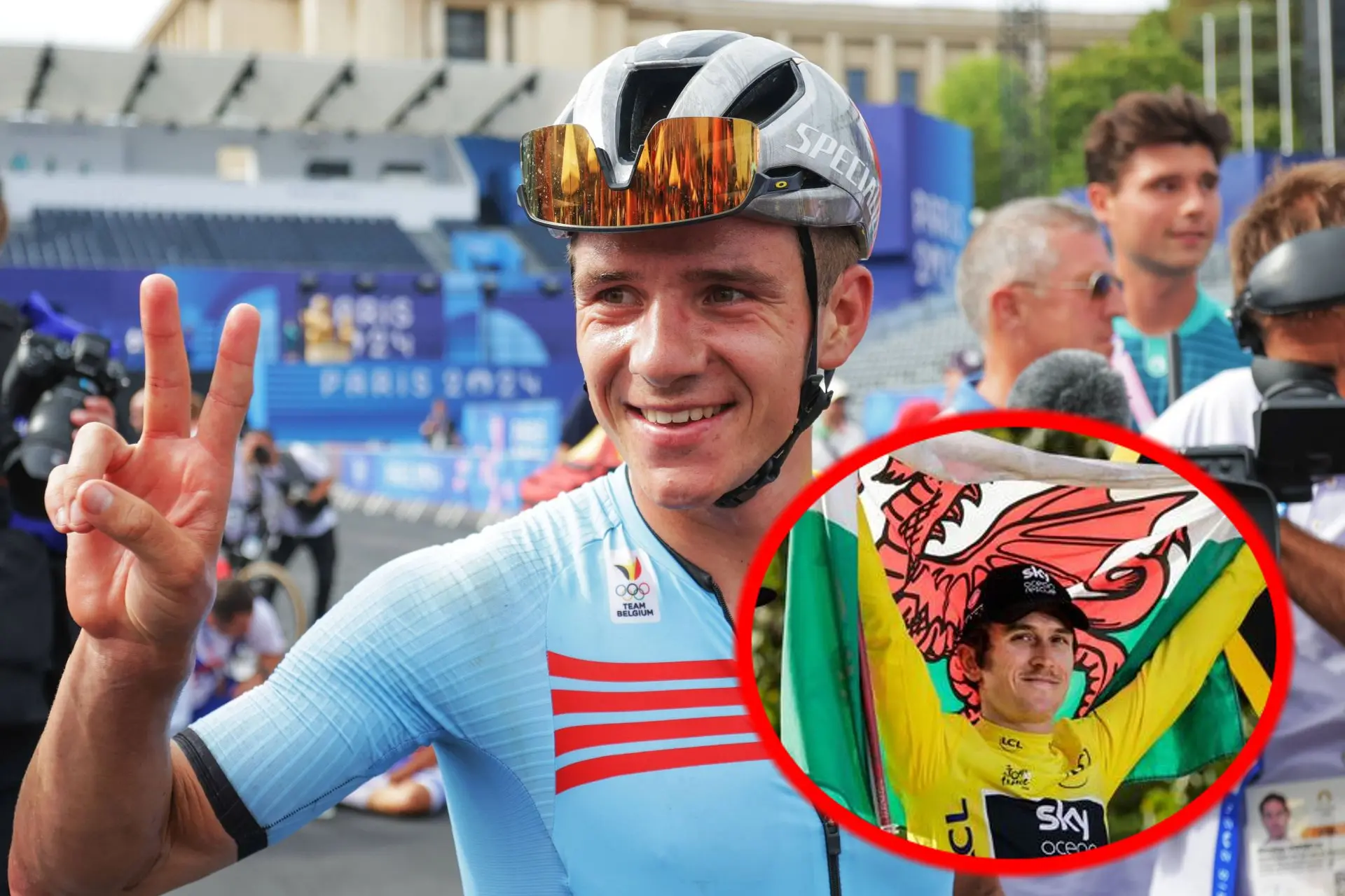 Geraint Thomas verkiest eigen palmares boven die van Remco Evenepoel: "De Tour de France steekt met kop en schouders boven alles uit"
