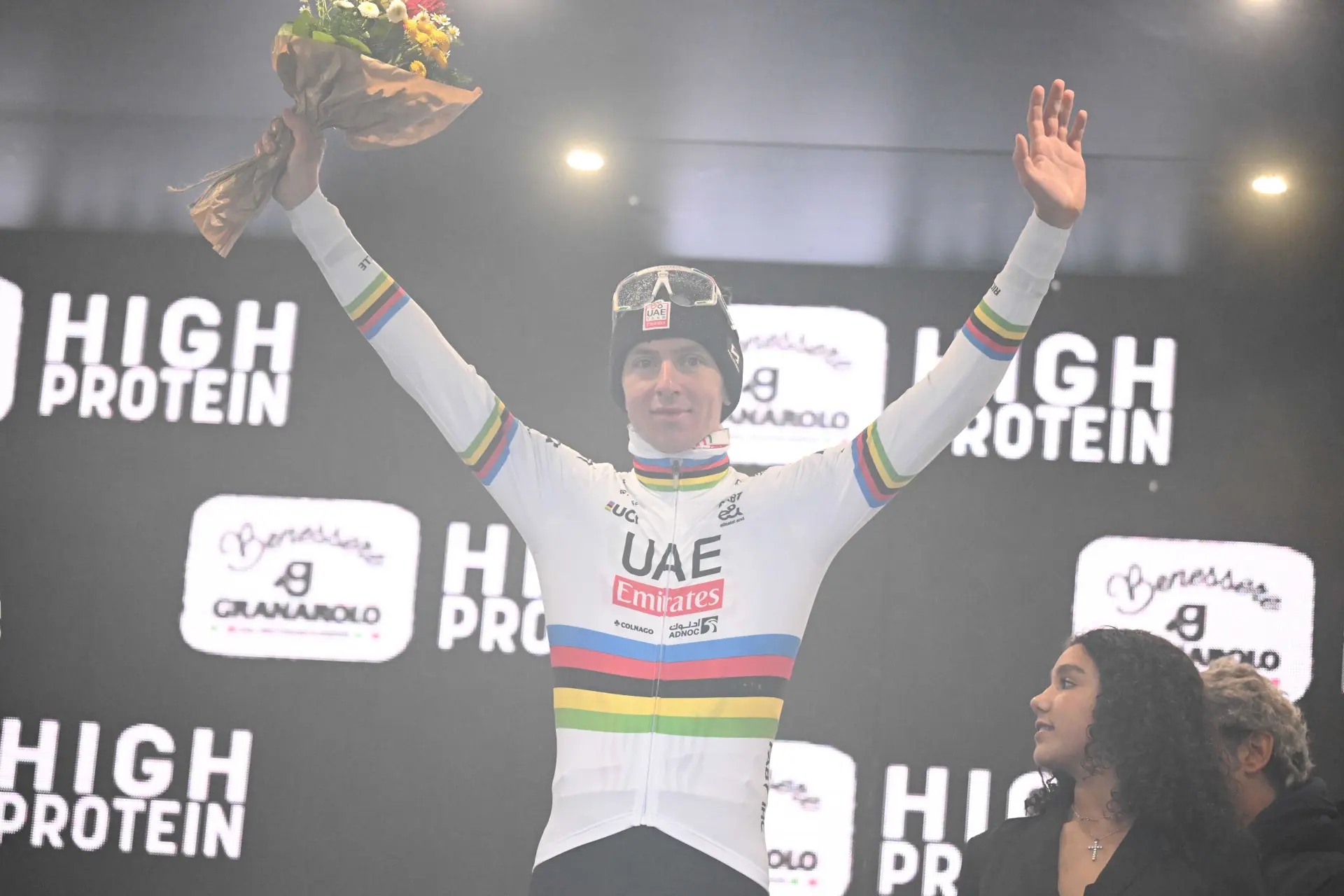 Ontdek de definitieve startlijst van Tre Valli Varesine 2024 met Tadej Pogacar, Remco Evenepoel, Tiesj Benoot en Wilco Kelderman