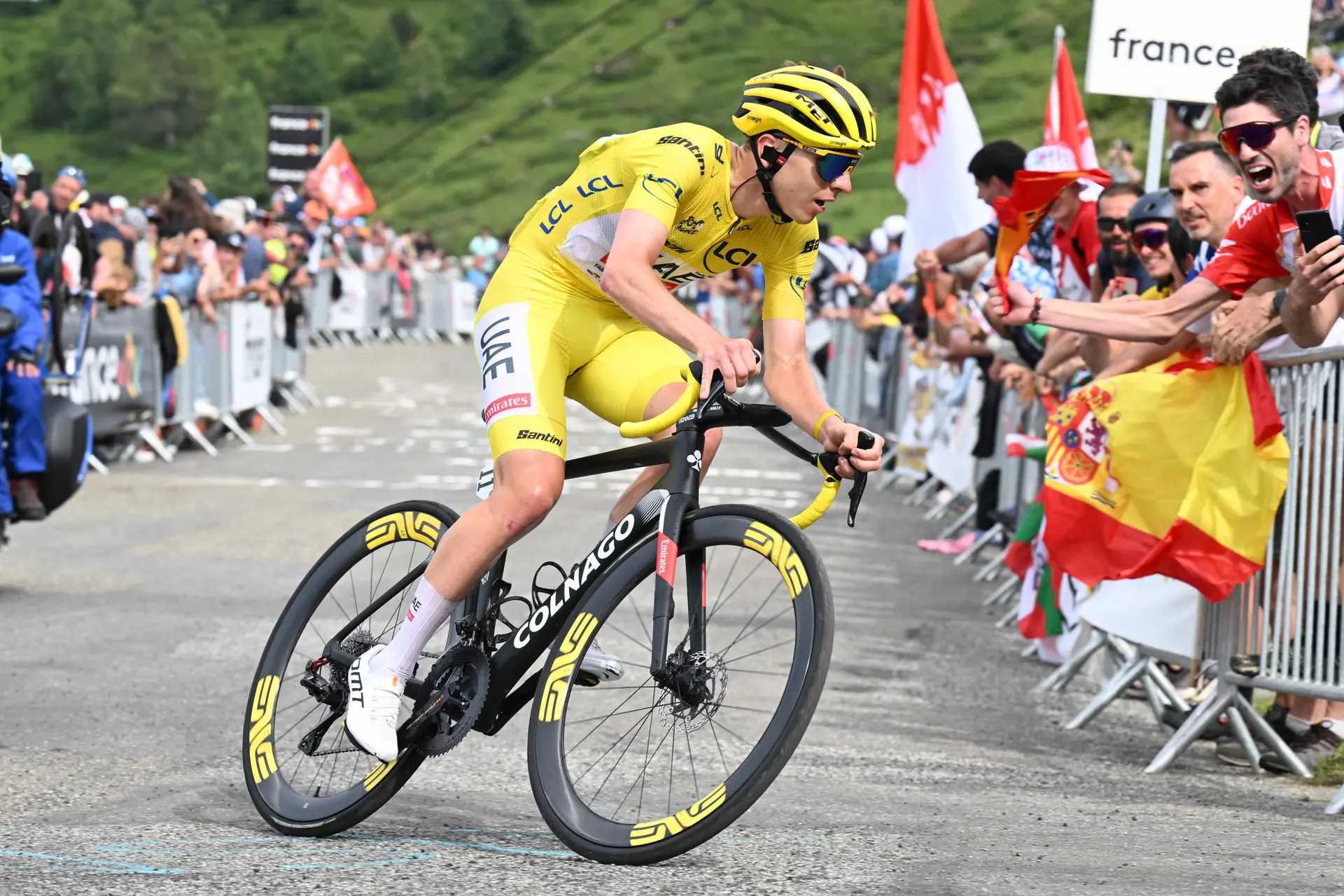 Chris Froome verbijsterd door ontwikkeling van Tadej Pogacar: "Hij doet dingen die ik mezelf nooit had kunnen voorstellen"