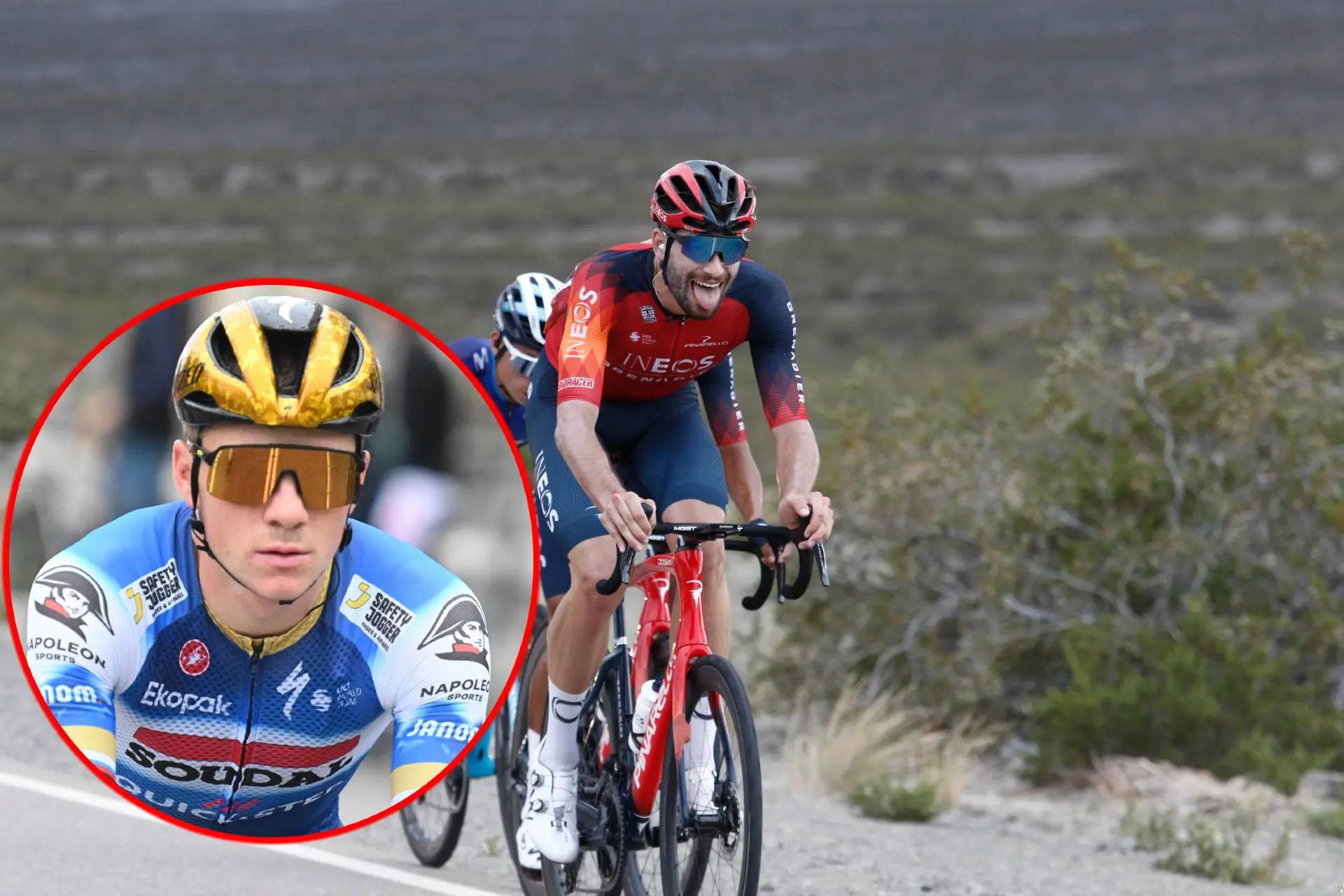 Filippo Ganna pakt KOM van Remco Evenepoel af op Coll de Rates