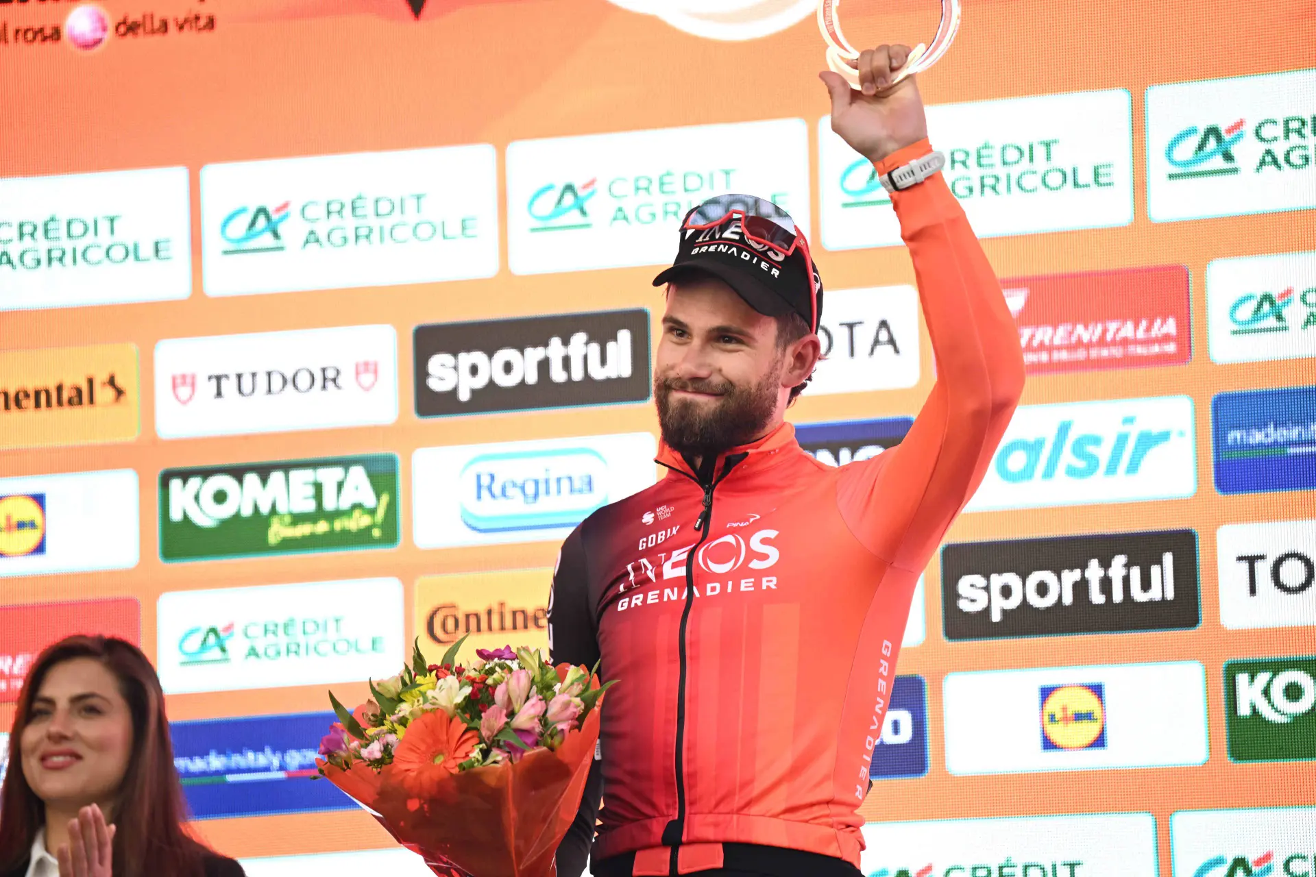 "Ik heb een van mijn beste prestaties ooit neergezet" - Filippo Ganna knokt maar moet genoegen nemen met tweede plaats in Sanremo