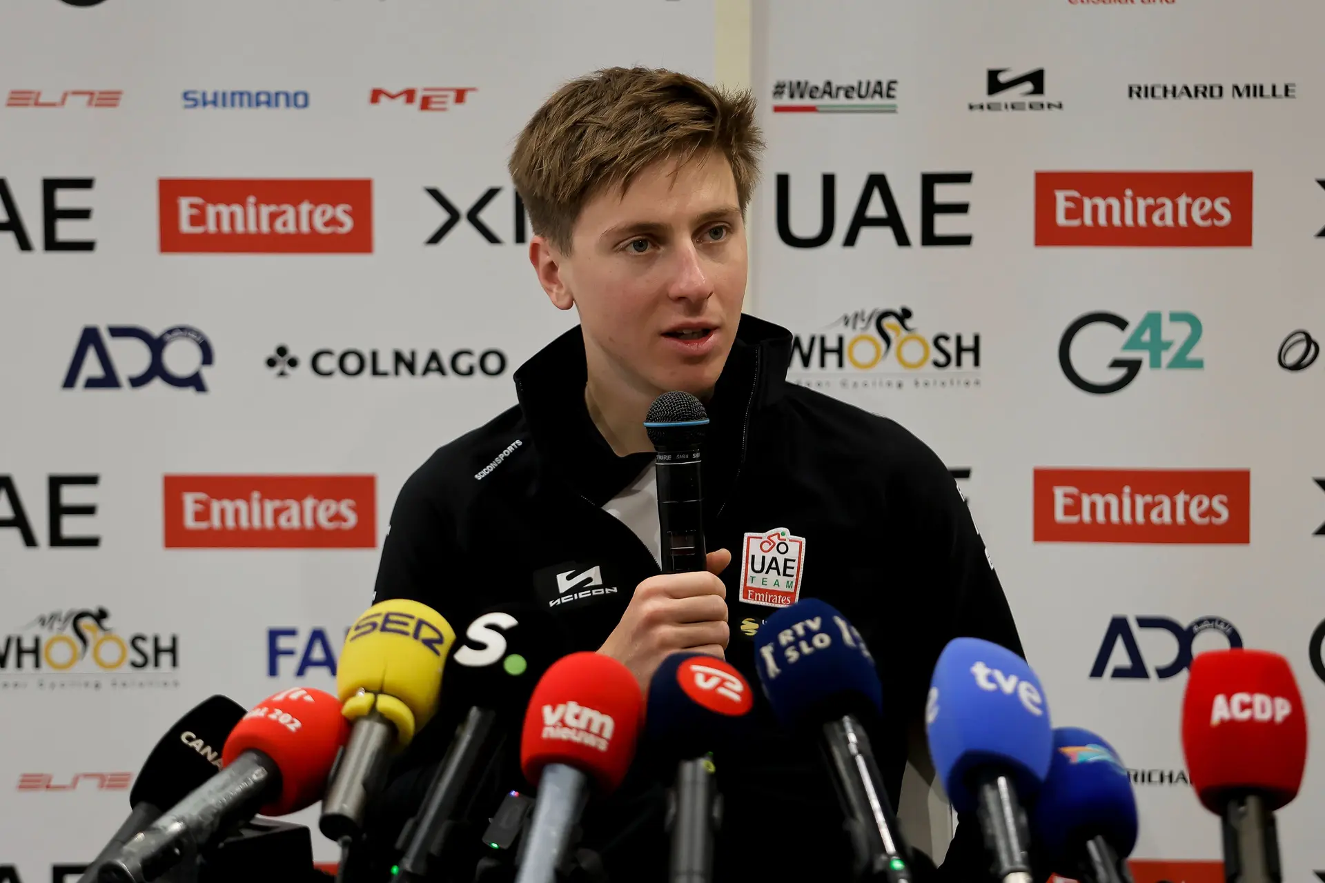 Tadej Pogacar over Vlaanderen, Van der Poel en Roubaix: "Mathieu is een van de beste sprinters, dus ik wil een sprint met hem vermijden"