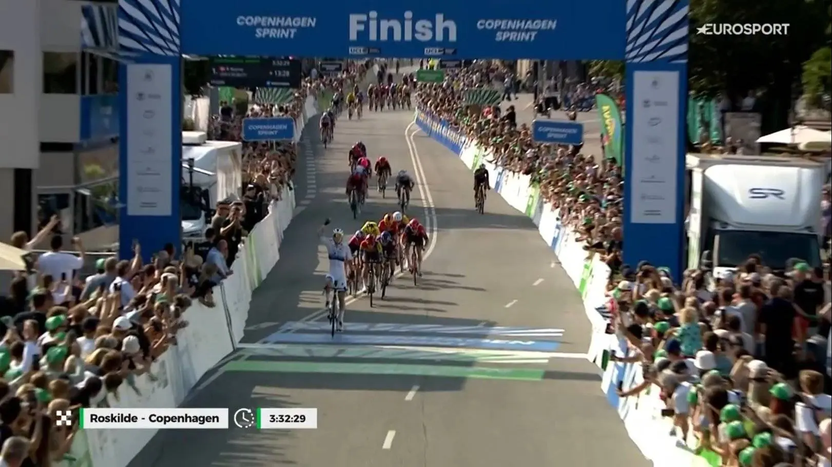 Lorena Wiebes wint eerste editie van Copenhagen Sprint