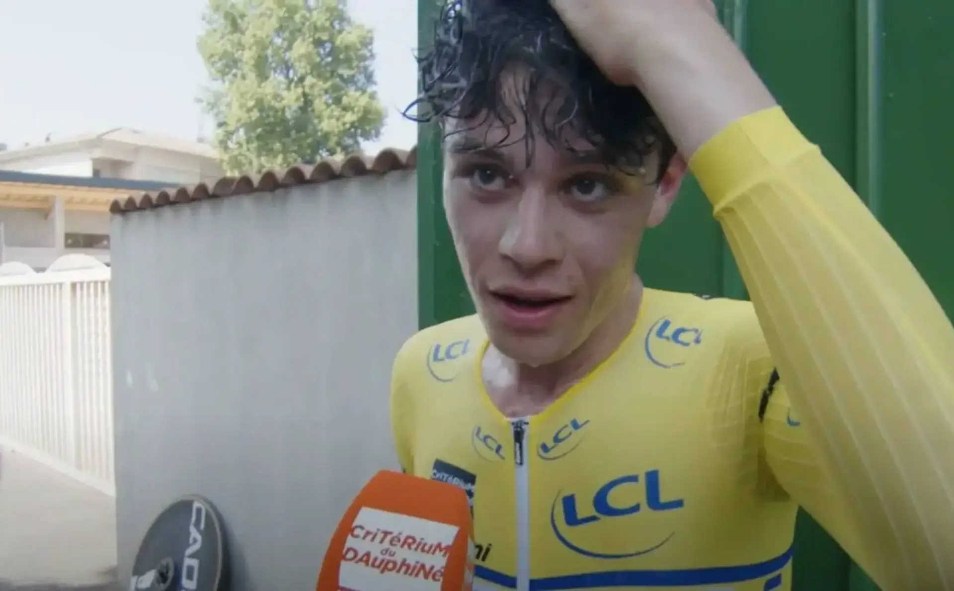 "Het was een geweldige ervaring, iets waar ik als kind van droomde" - Ivan Romeo blijft positief nu zijn tijd in het geel in Critérium du Dauphiné slechts één dag duurde