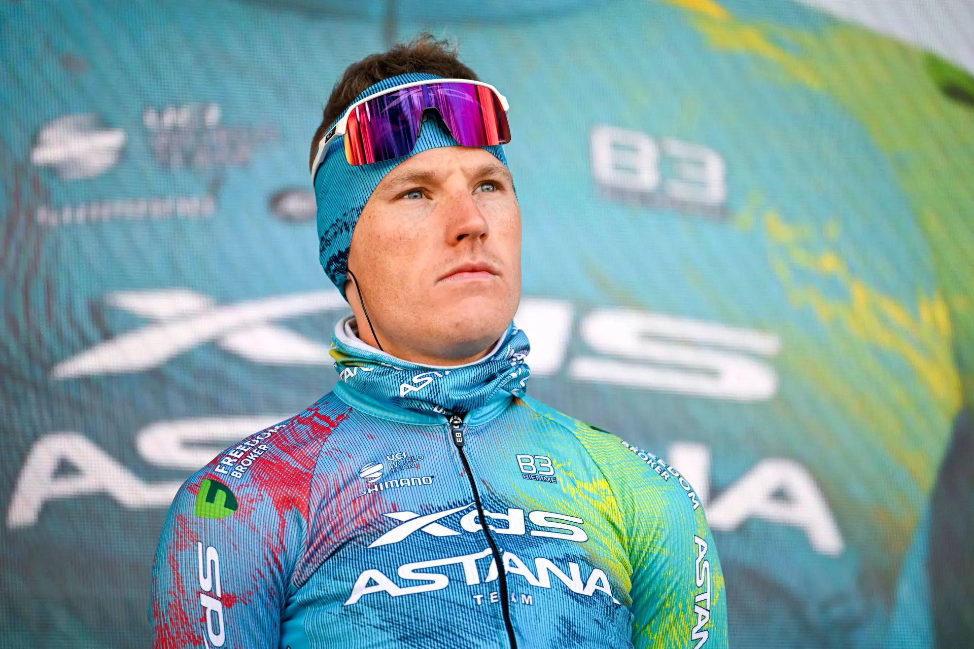 Mike Teunissen in Astana-tenue