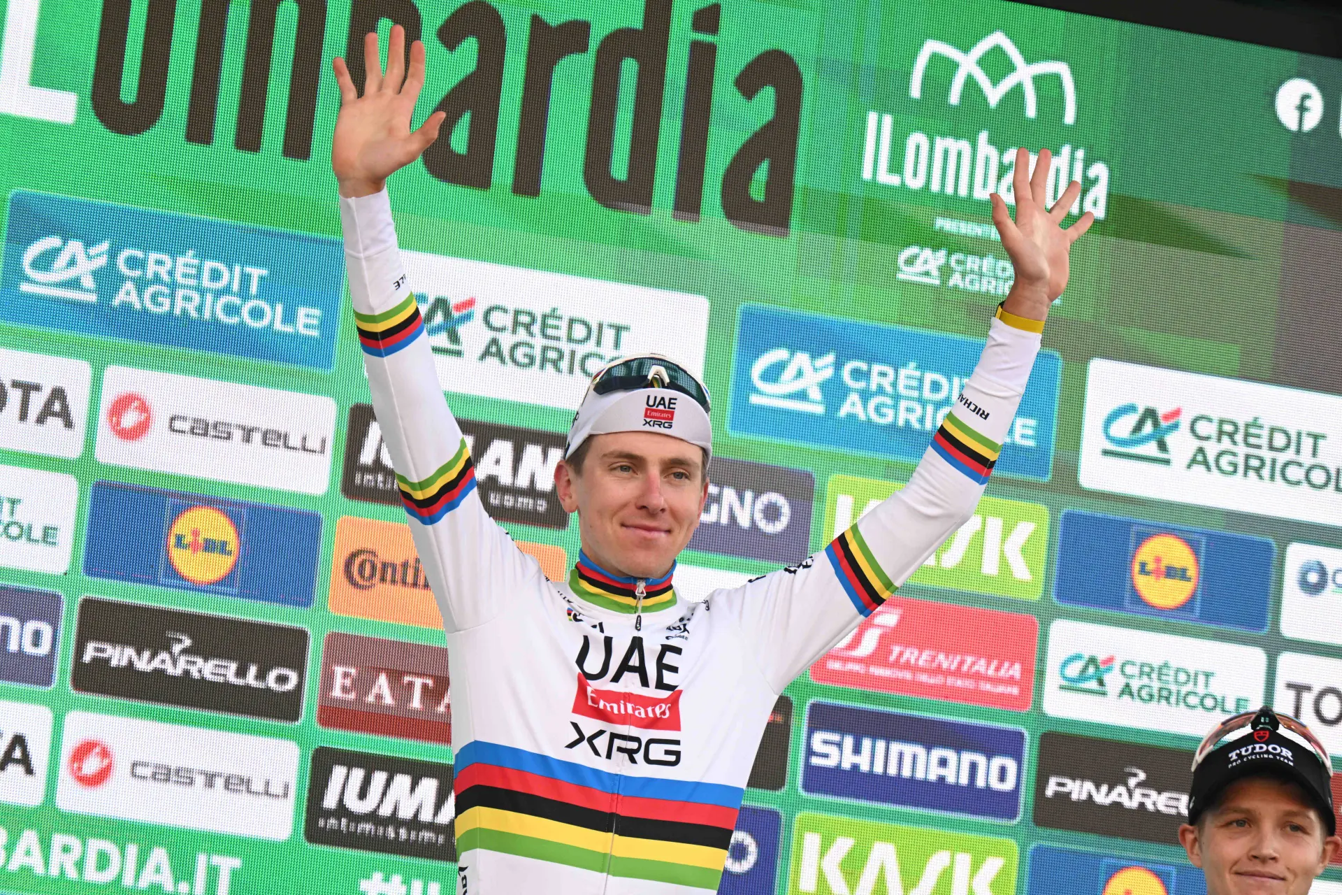 “Tadej Pogacar in topvorm – zijn grootste vijand is hijzelf.” - Bruyneel en Martin reageren op de recordoverwinning van Tadej Pogacar in Lombardije