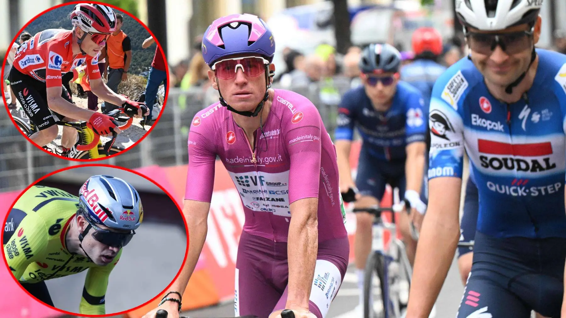 “Visma is Visma” – Filippo Fiorelli kon de kans van zijn leven om zich aan te sluiten bij toppers als Van Aert en Vingegaard niet laten schieten