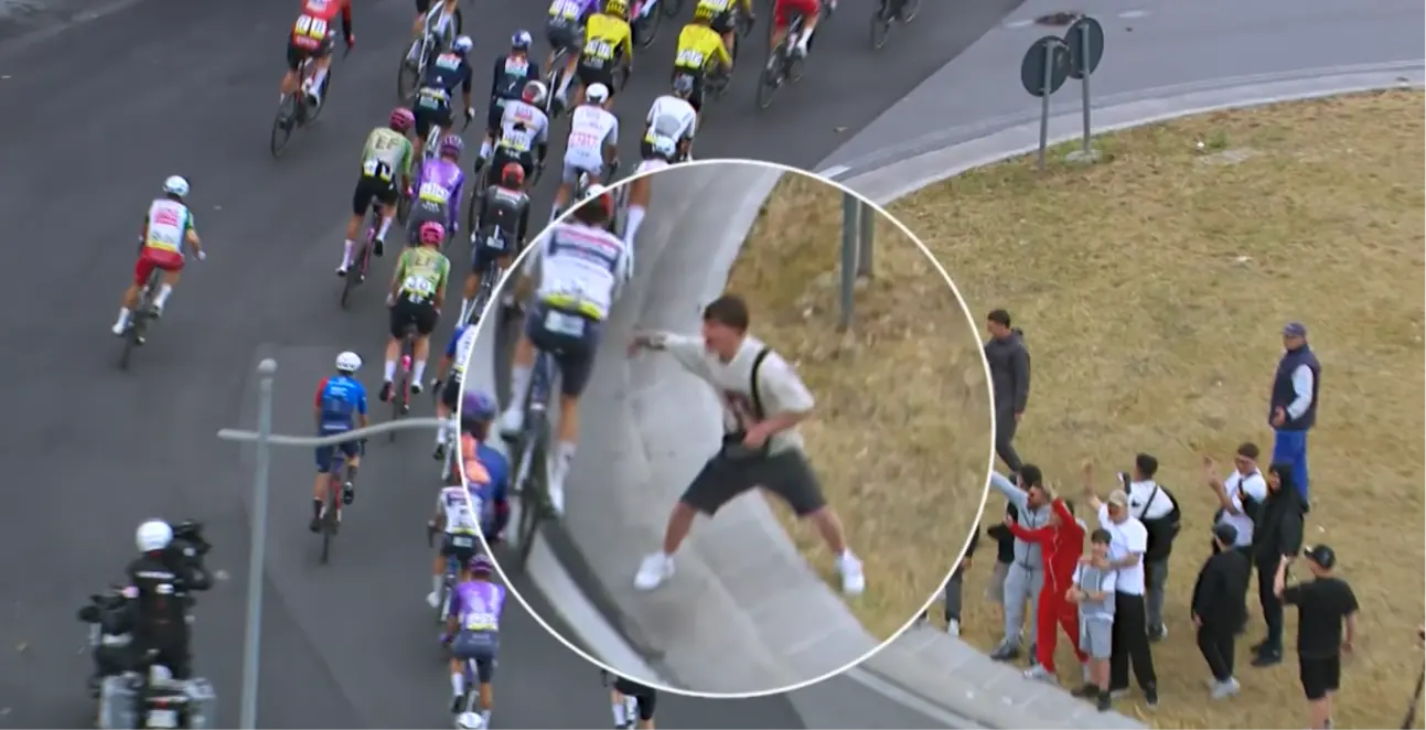VIDEO: Gevaarlijke toeschouwers zorgen voor woede in de Giro d’Italia, fans lijken naar renners toe te stappen en duwgebaren te maken
