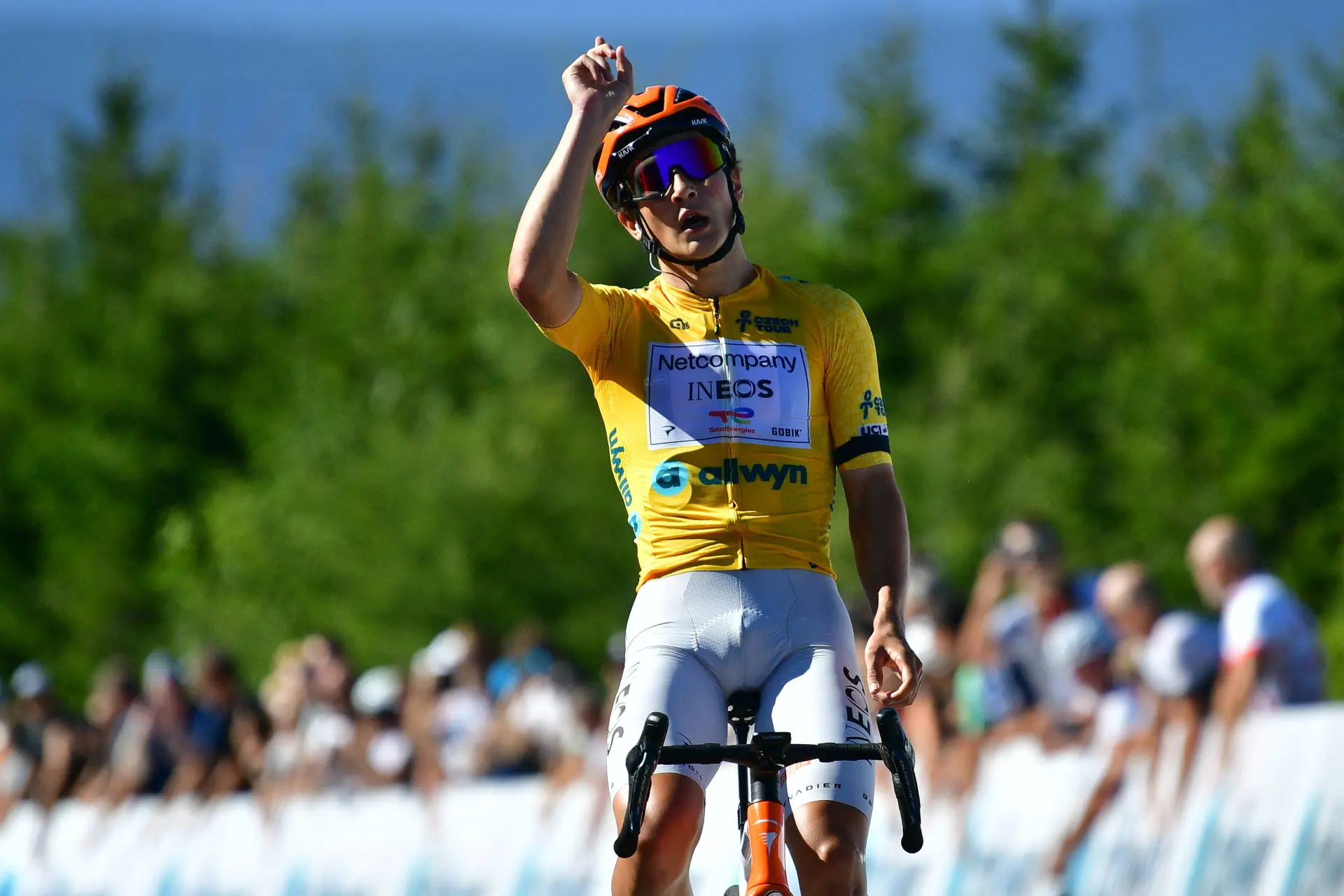 Andrew August at the 2026 Czech Tour