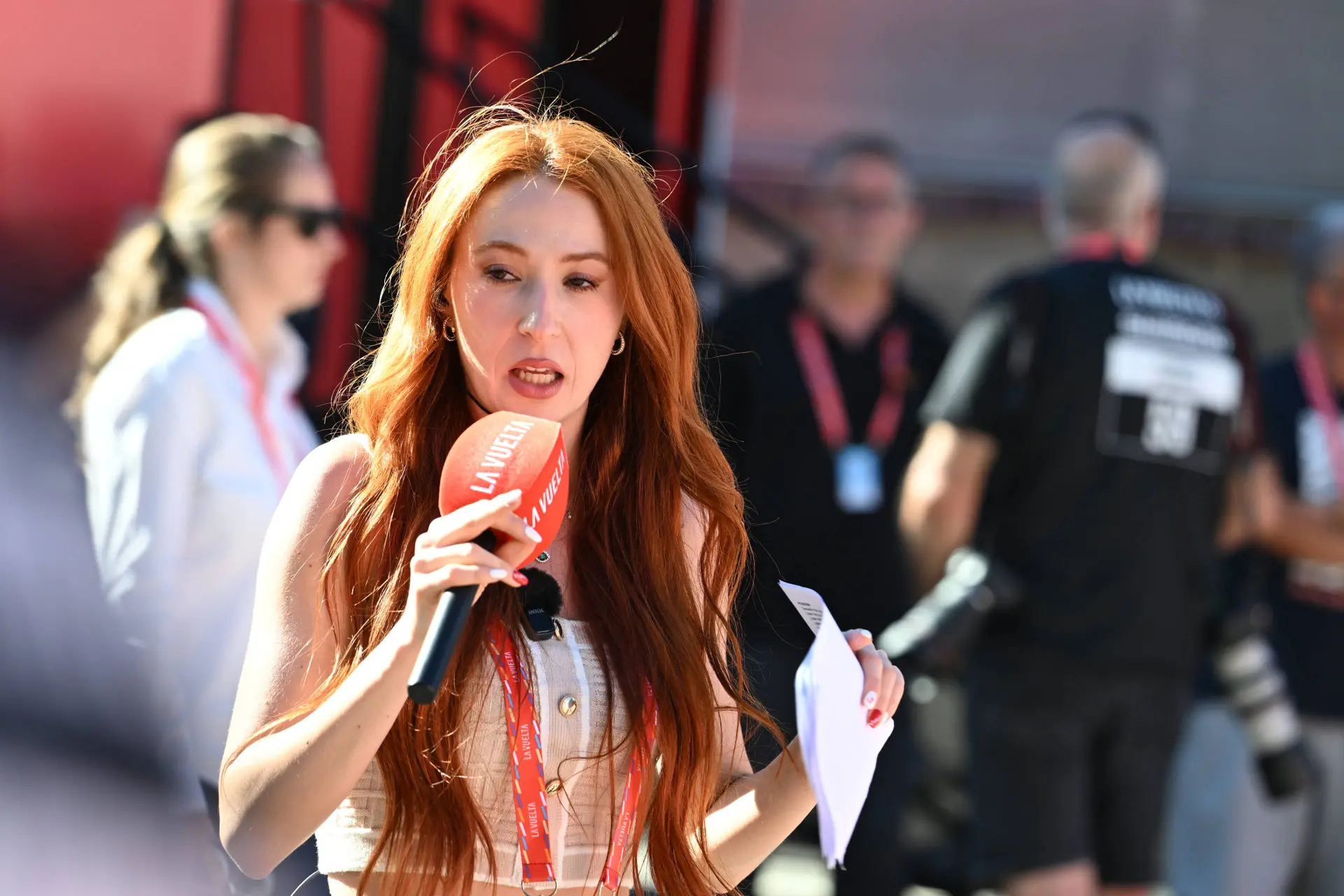 Erola Jons on stage 4 of the 2026 Vuelta a Espana