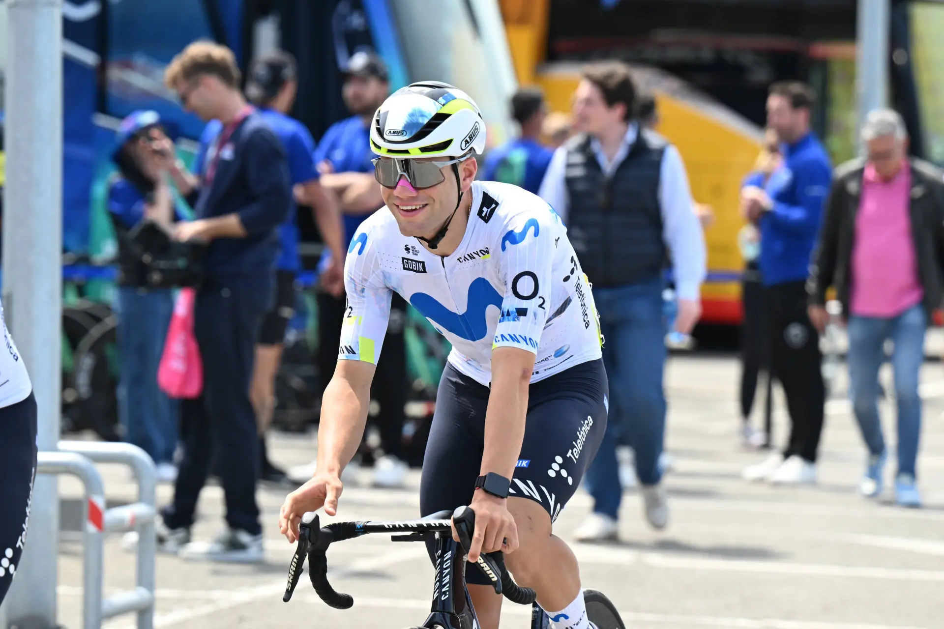 Lorenzo Milesi Movistar Giro