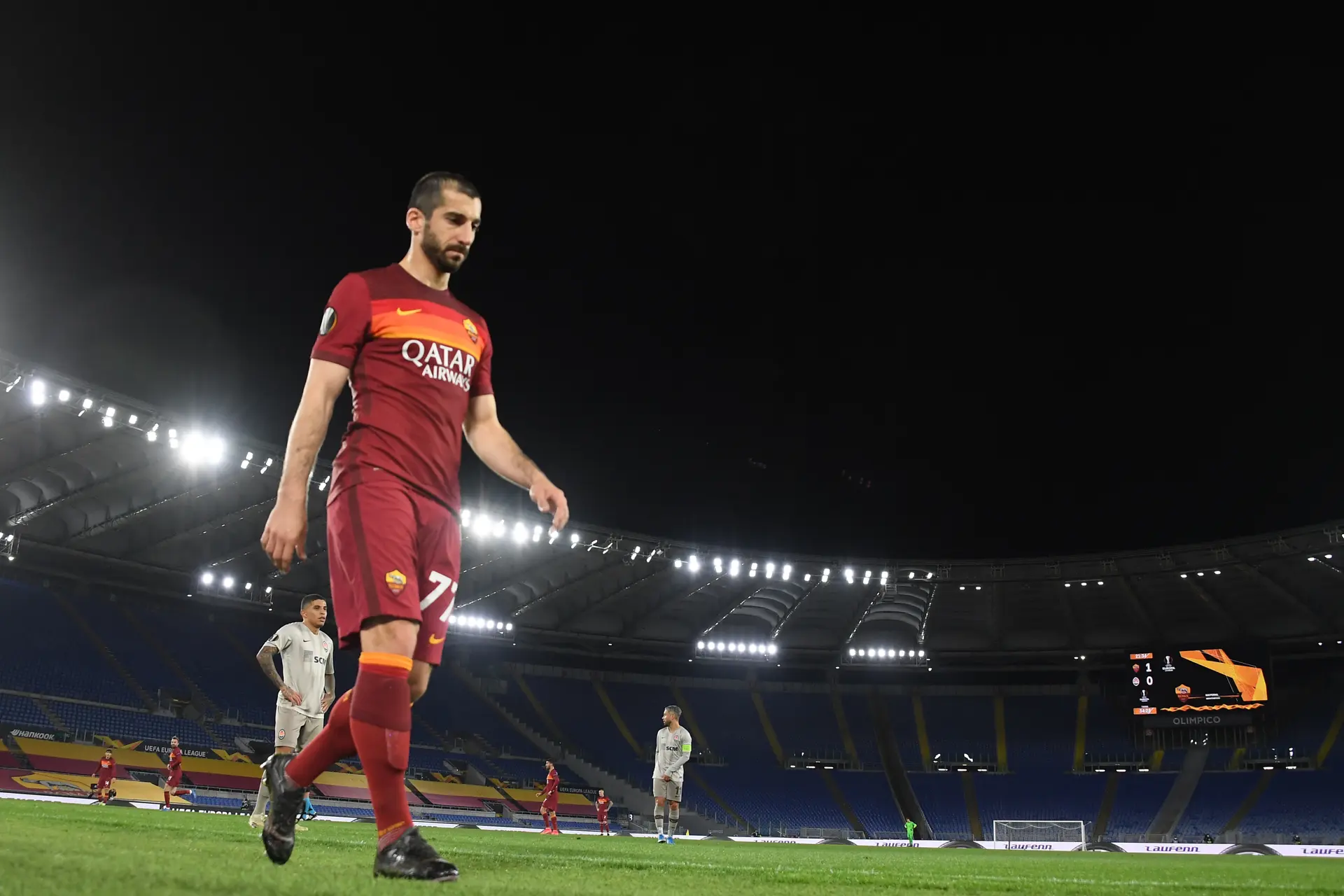 henrikh mkhitaryan as roma