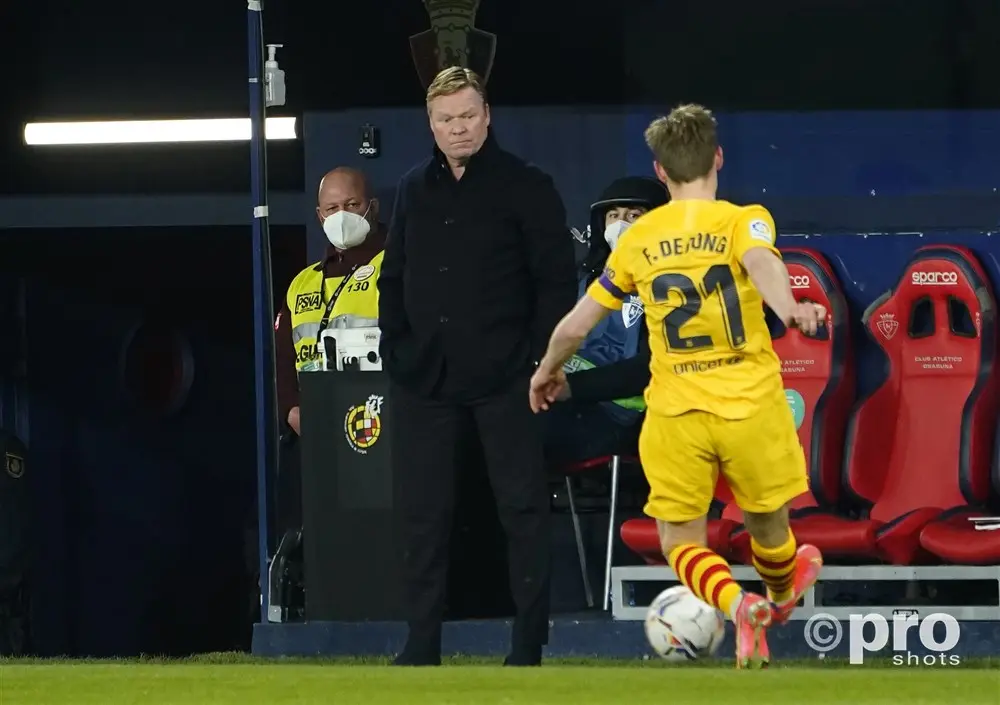 Ronald Koeman Frenkie de Jong