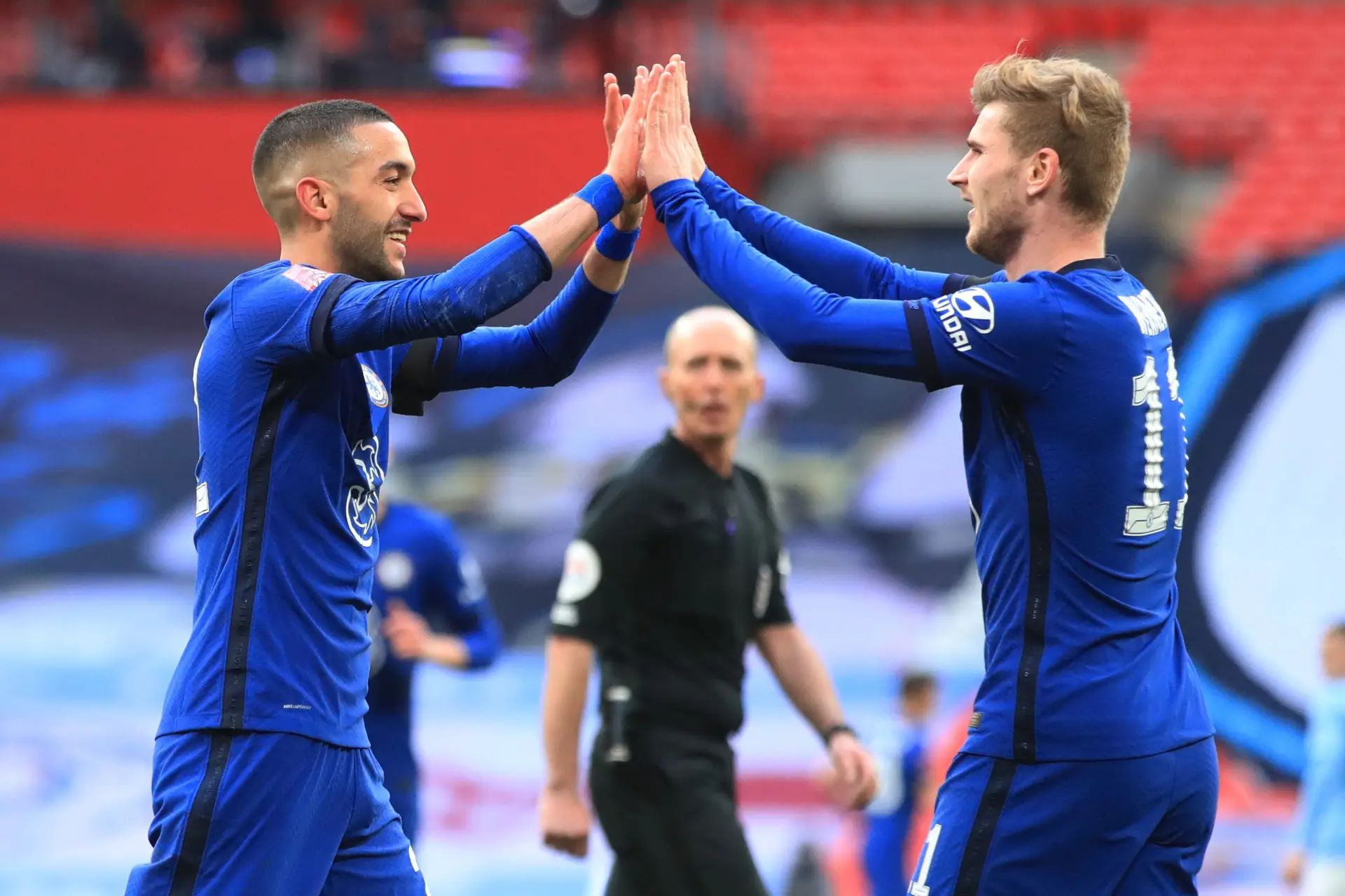 hakim ziyech timo werner chelsea manchester city fa cup