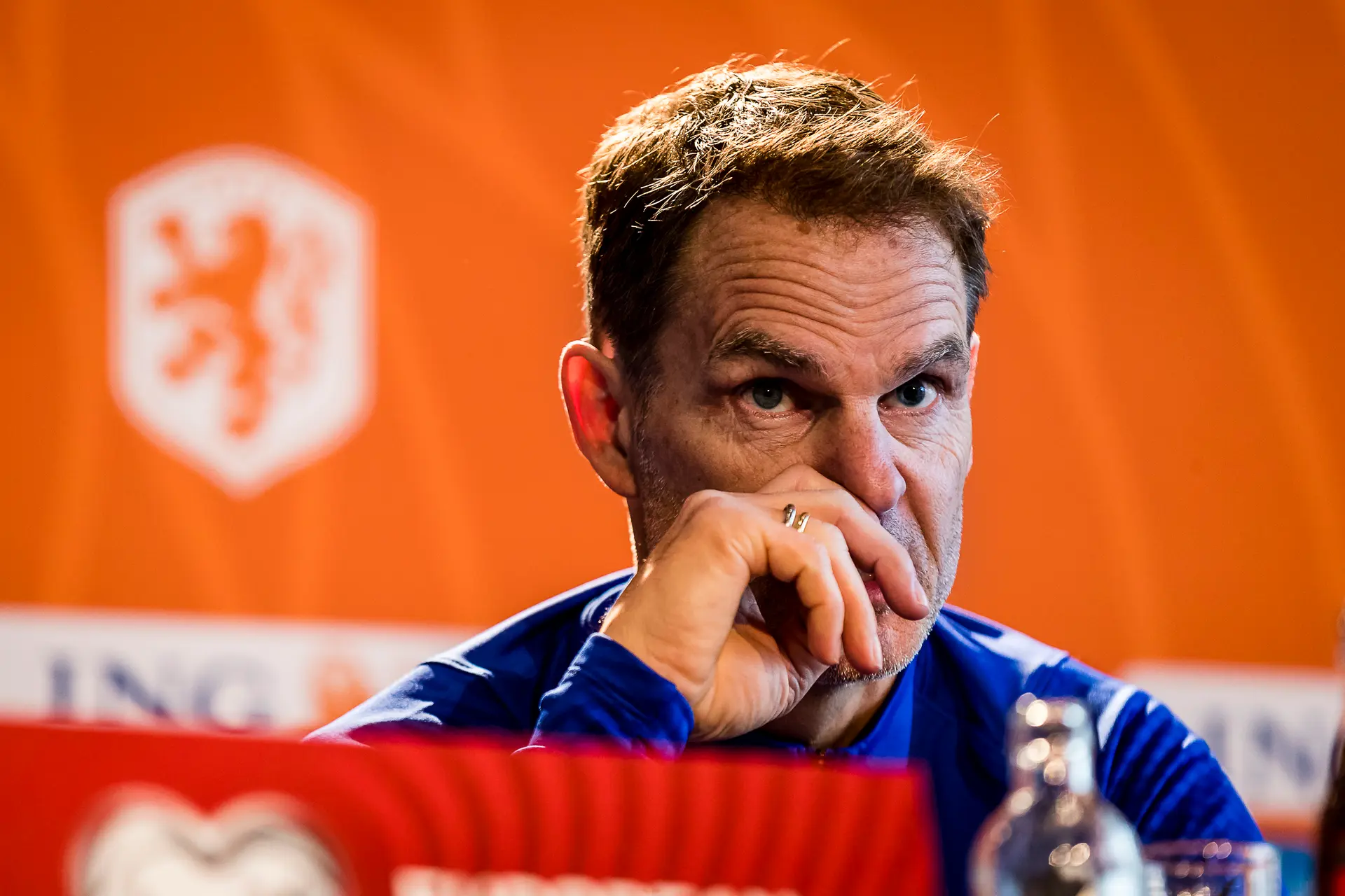 frank de boer persconferentie nederlands elftal
