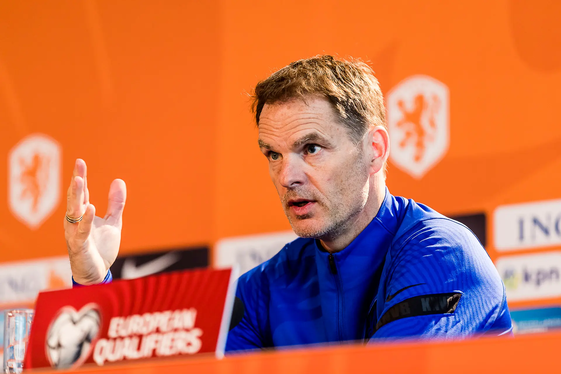 frank de boer persconferentie oranje