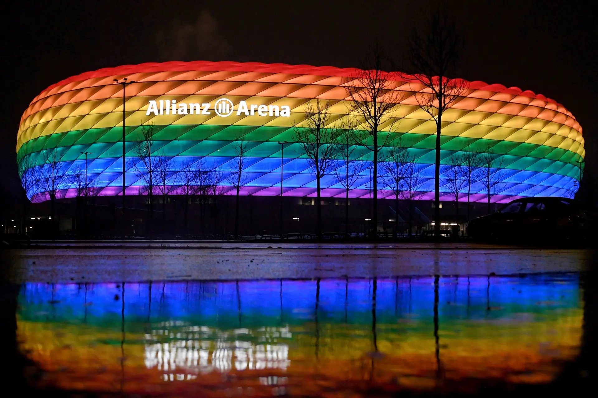 allianz arena munchen duitsland hongarije