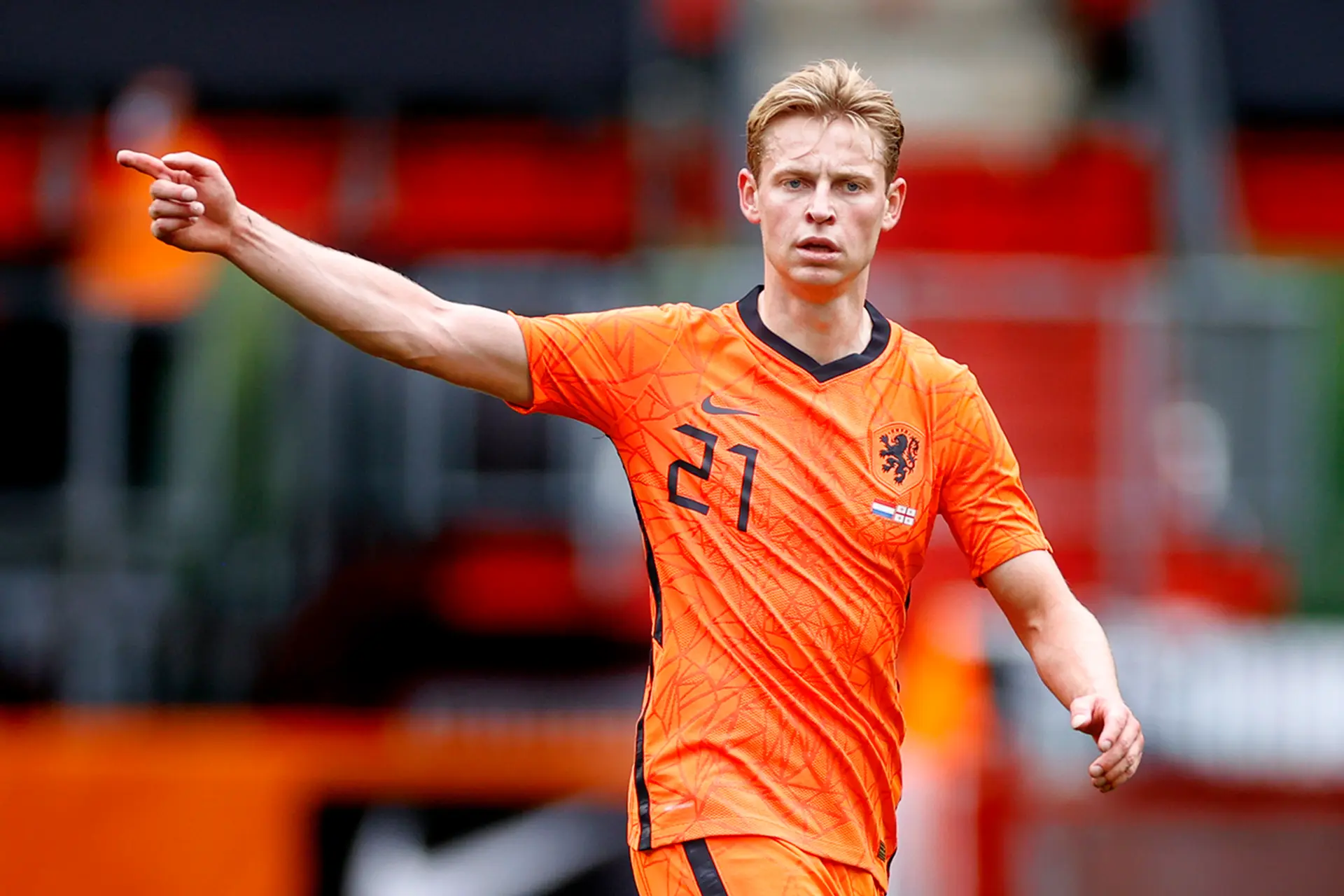 frenkie de jong oranje