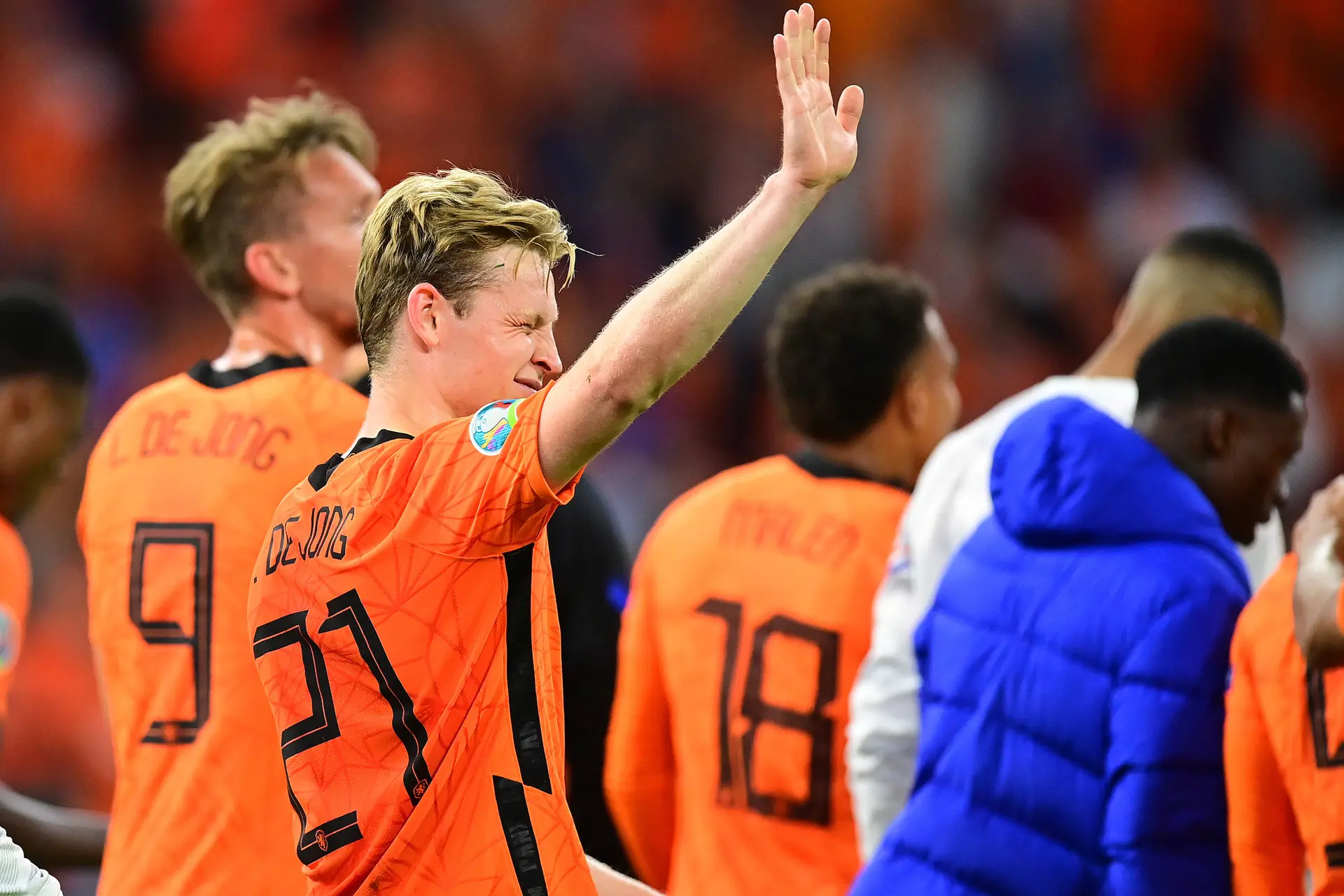 frenkie de jong oranje