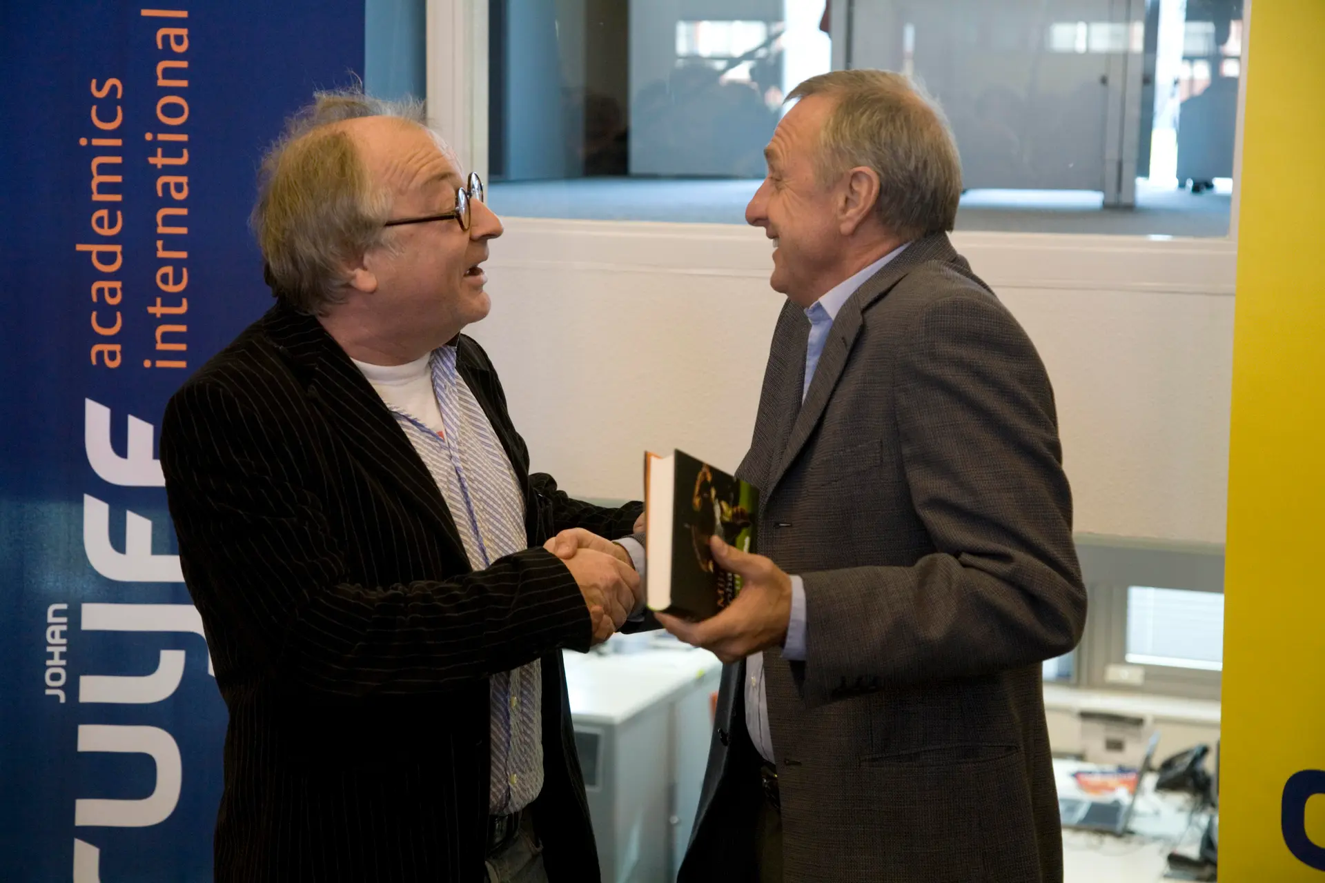 Youp van t Hek Johan Cruijff