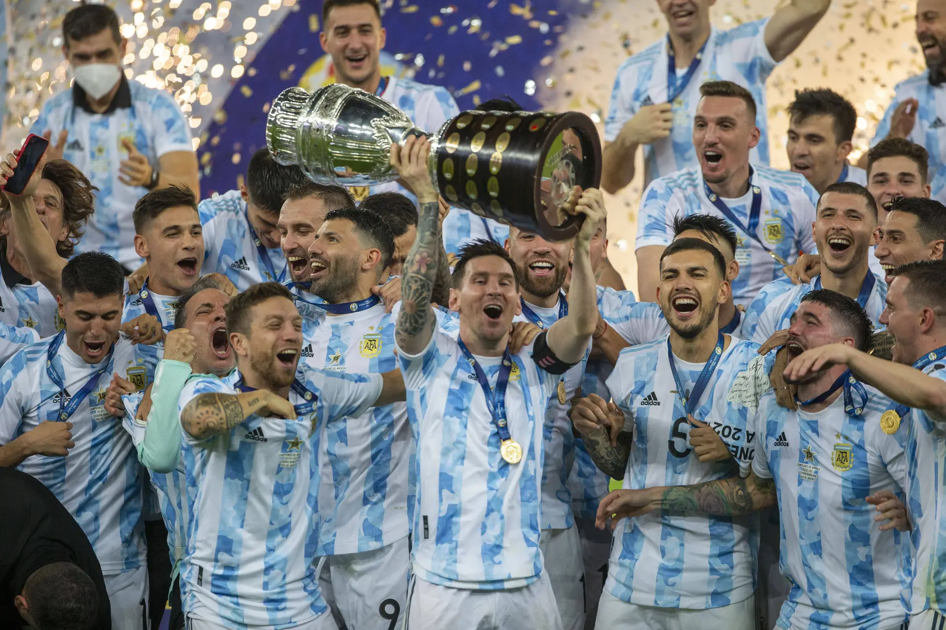 Argentinië winst Copa America